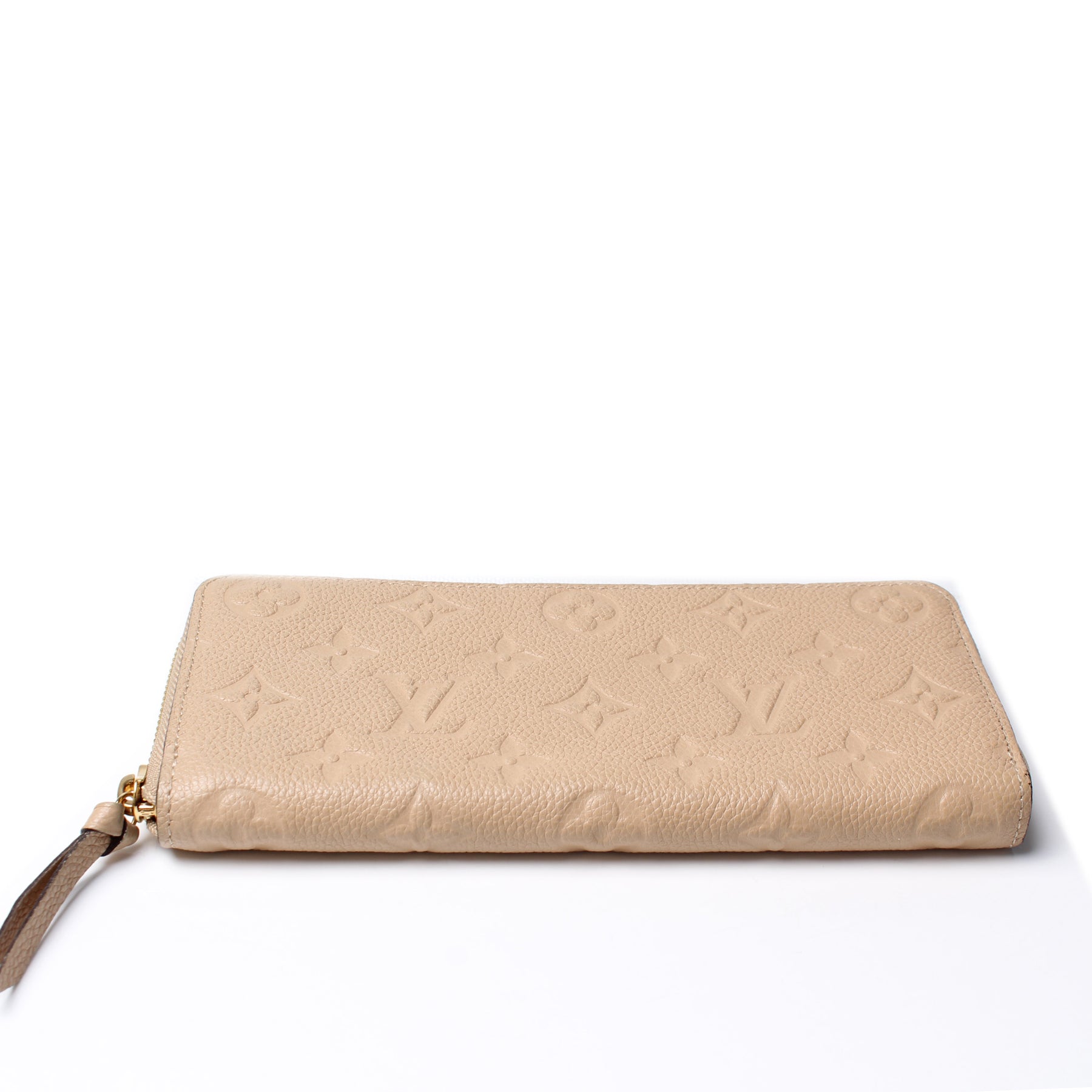 Clemence Wallet Bicolor Empreinte – Keeks Designer Handbags