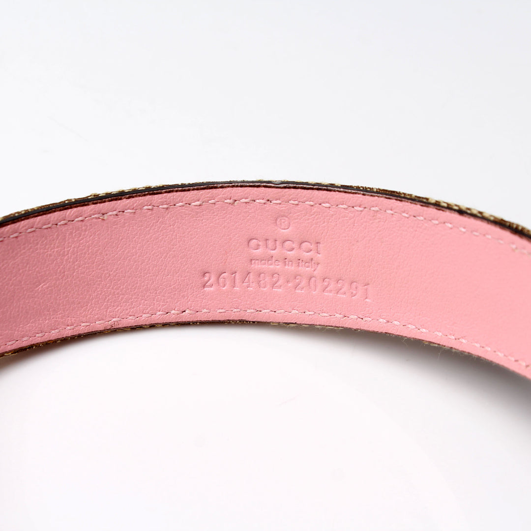 261482 GG Canvas Hair Band