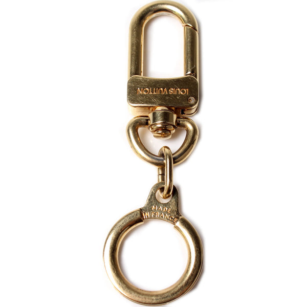 Louis Vuitton Key Chain Pochette Strap Extender In Golden Brass SOLD