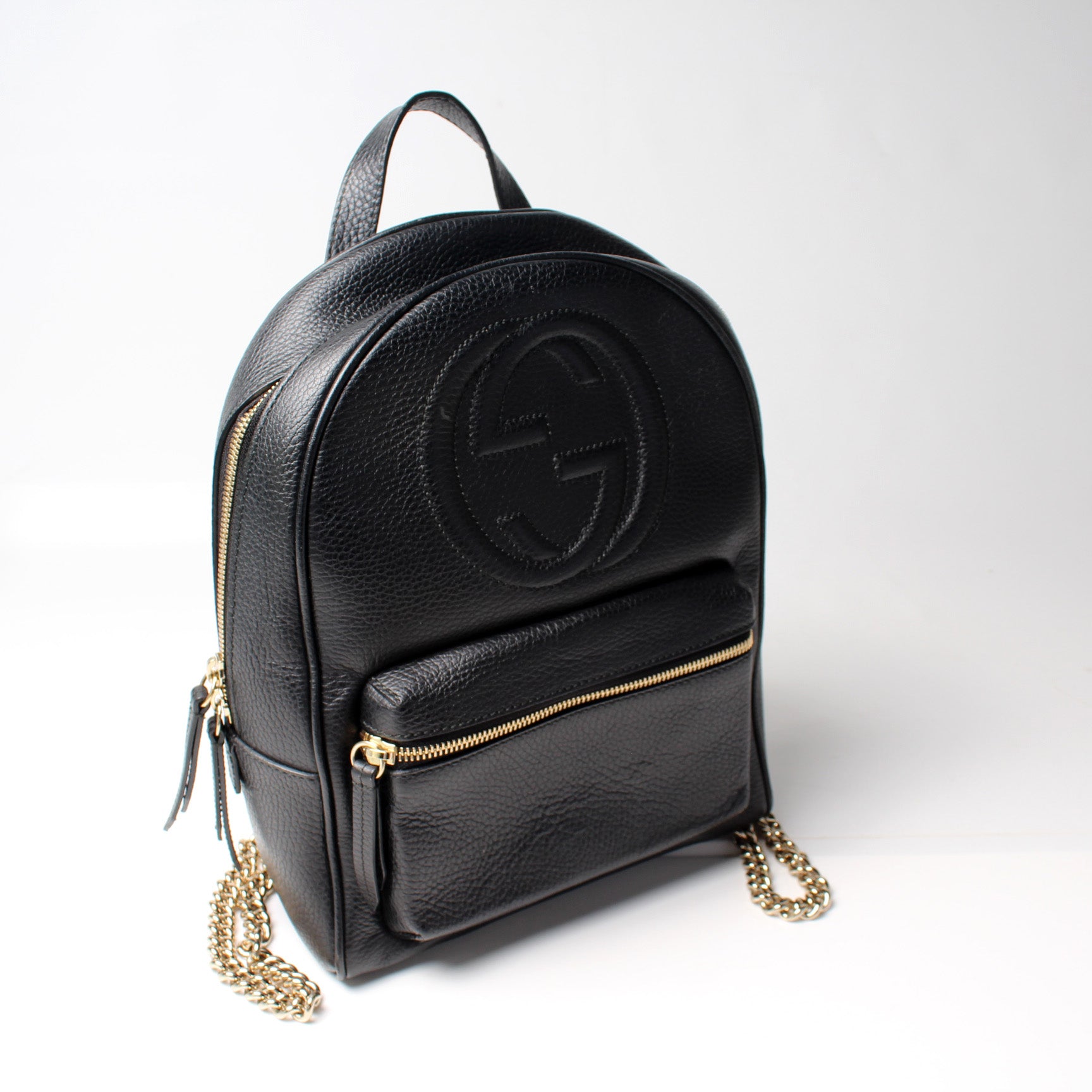 gucci soho mini backpack 431570 Soho Leather Backpack