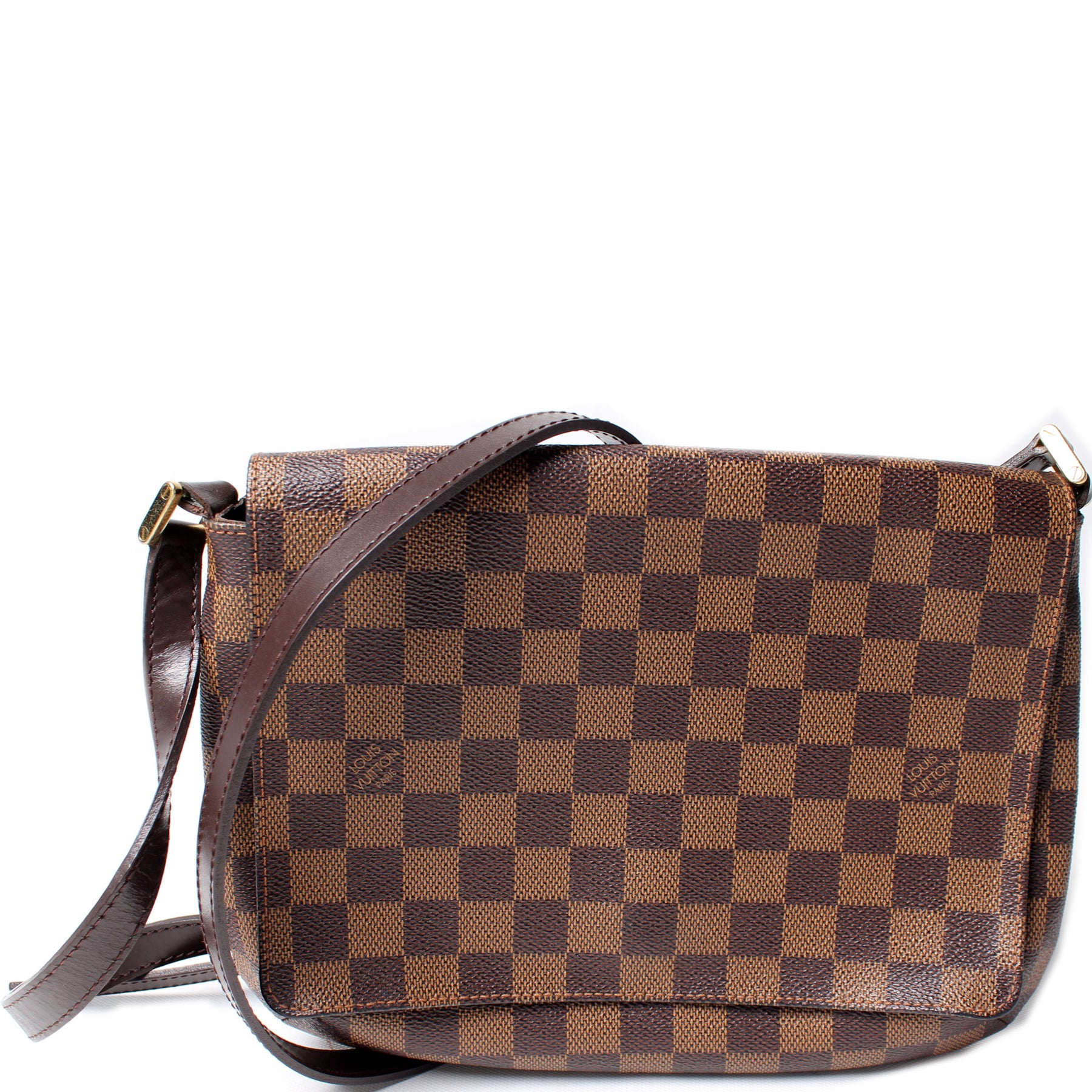 Musette Tango Long Damier Ebene – Keeks Designer Handbags