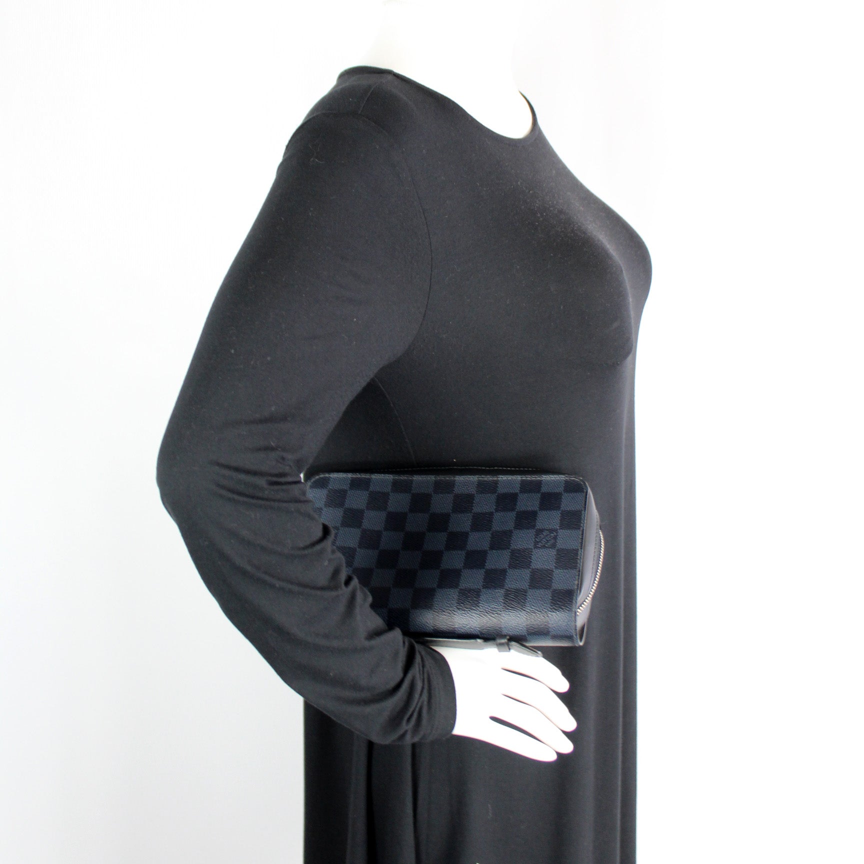 Zippy XL Damier Cobalt – Keeks Designer Handbags