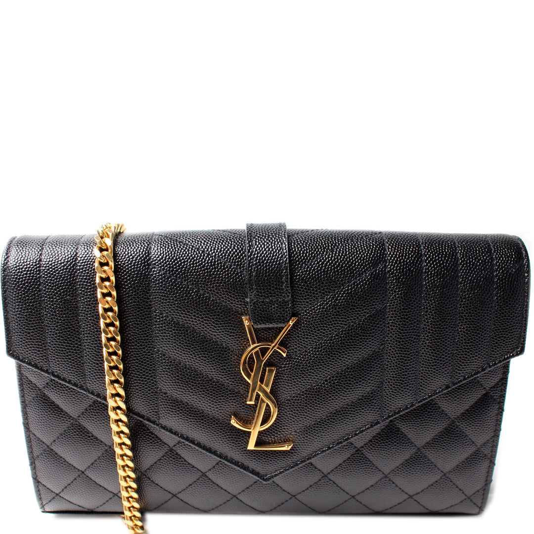 620280 Chain Wallet Mix Matelasse