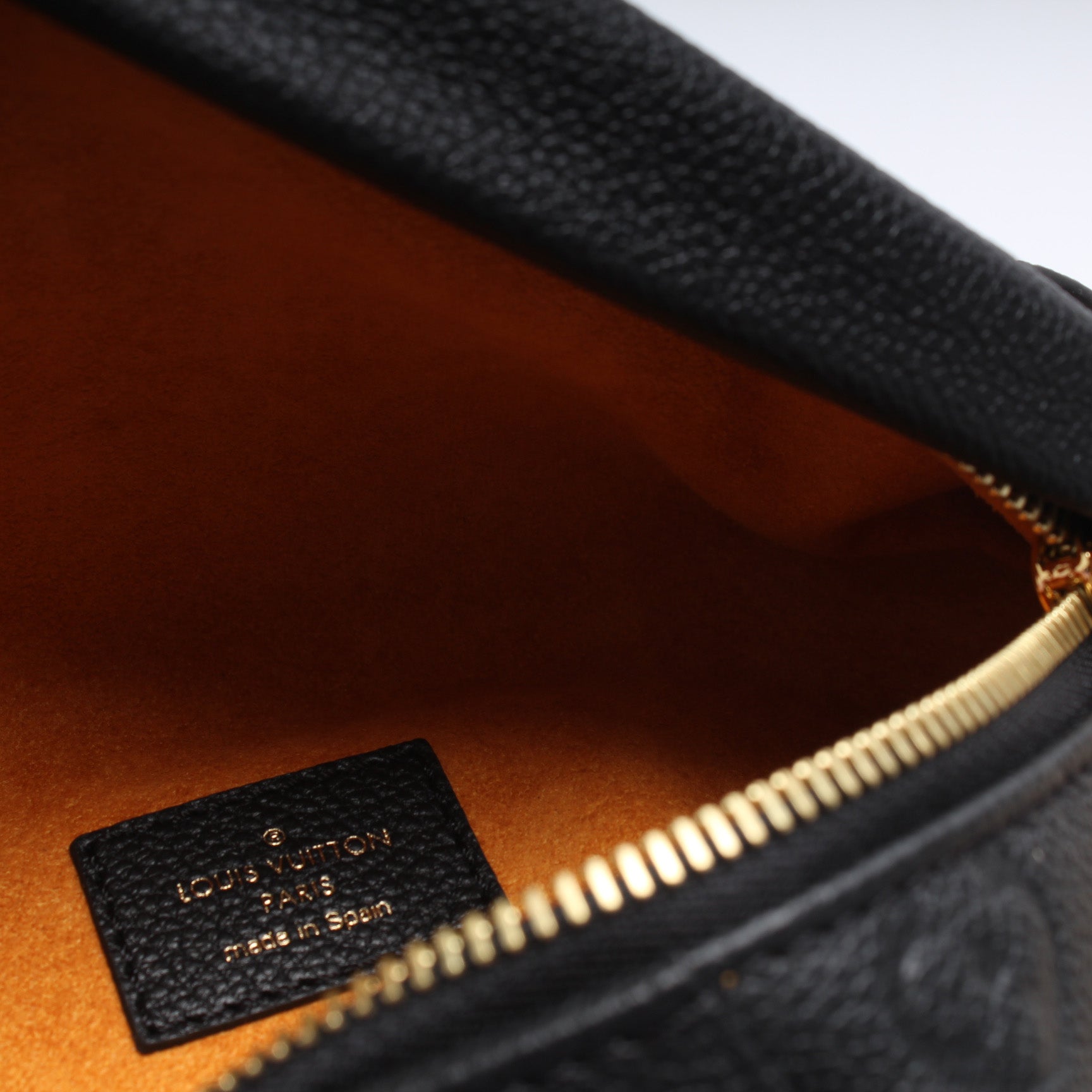 100% Original Louis Vuitton Bumbag Empreinte schwarz