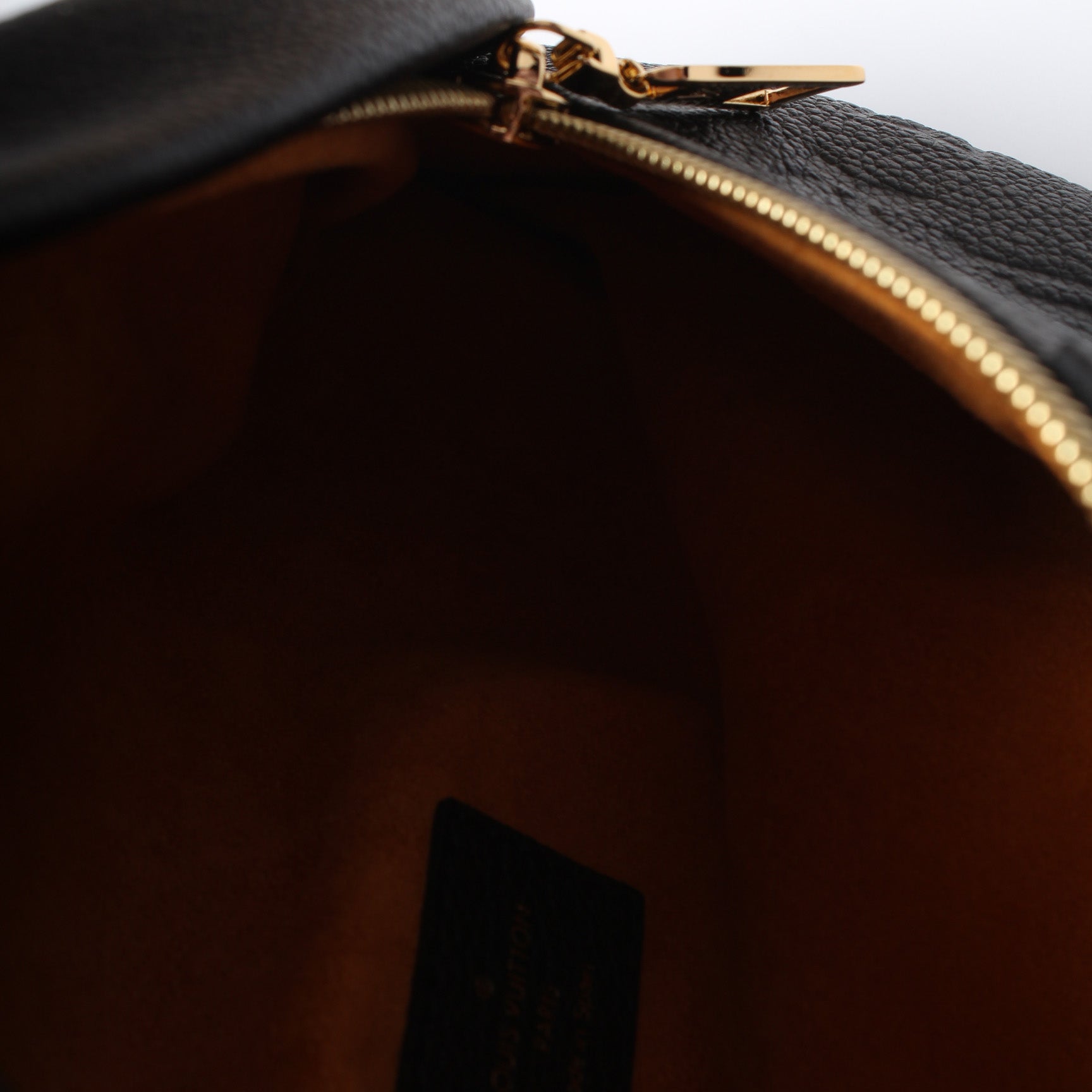 Louis Vuitton Bum Bag Monogram Empreinte Leather Black 1029411