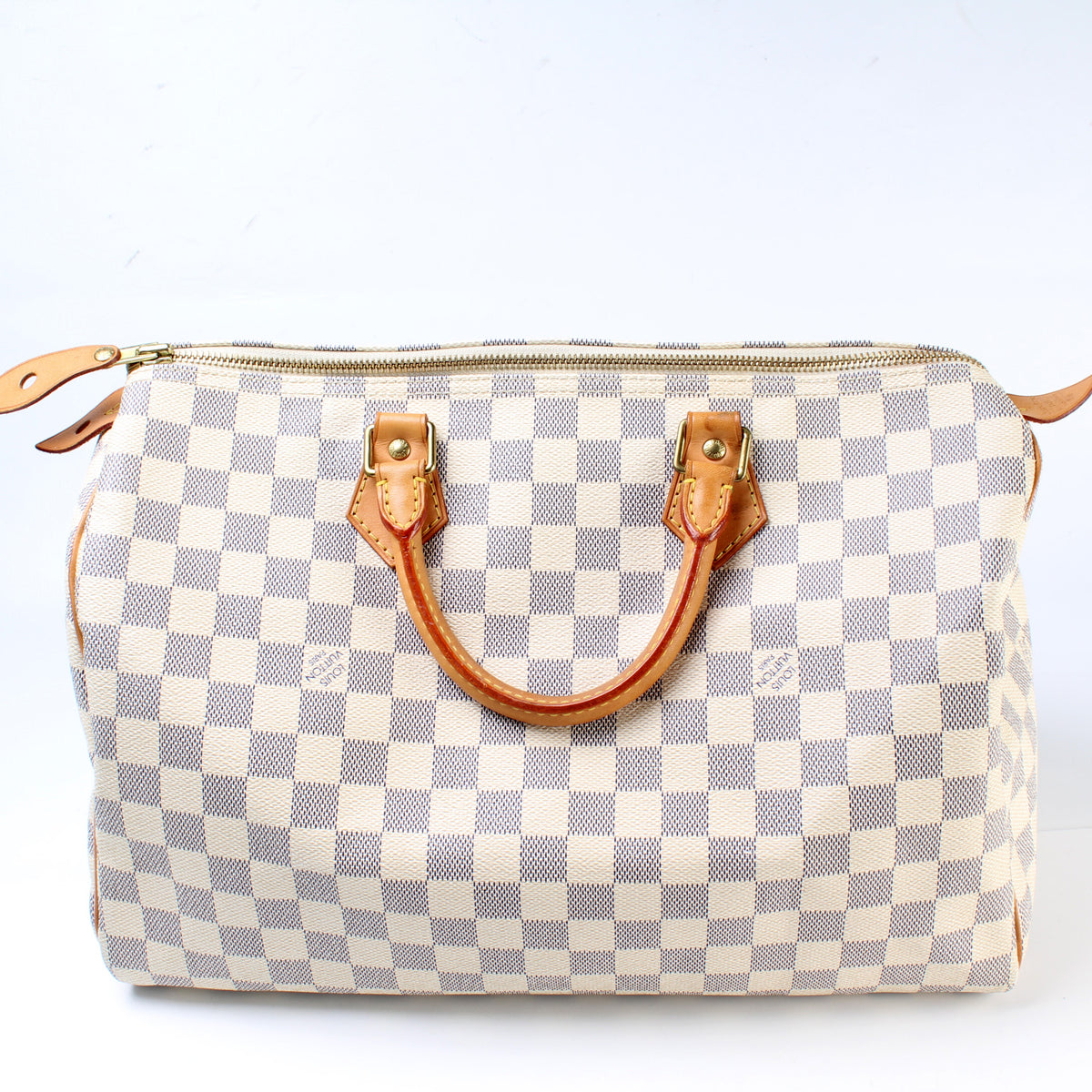 Speedy 35 Damier Azur – Keeks Designer Handbags