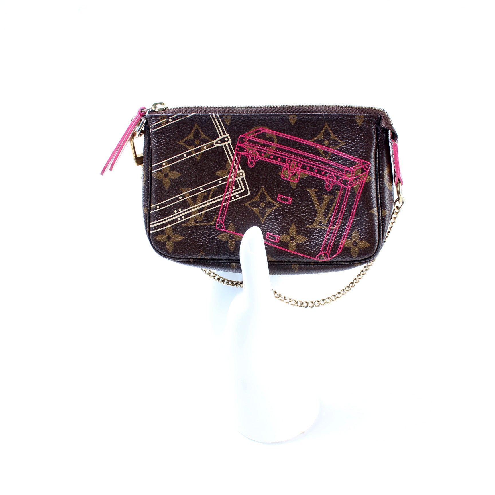 Pochette Accessoires Mini 2014 Christmas Animation Monogram – Keeks  Designer Handbags