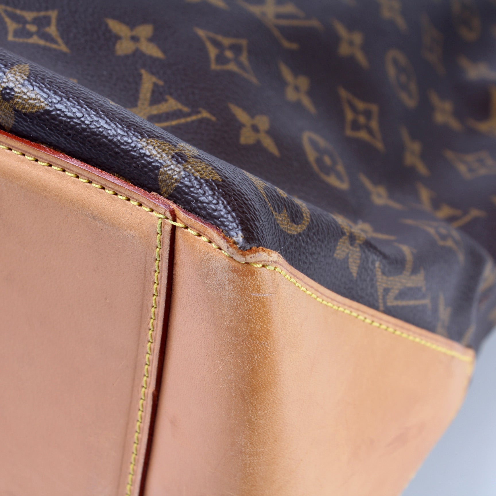 Authentic Louis Vuitton Monogram Cabas Alto Shoulder Tote Bag