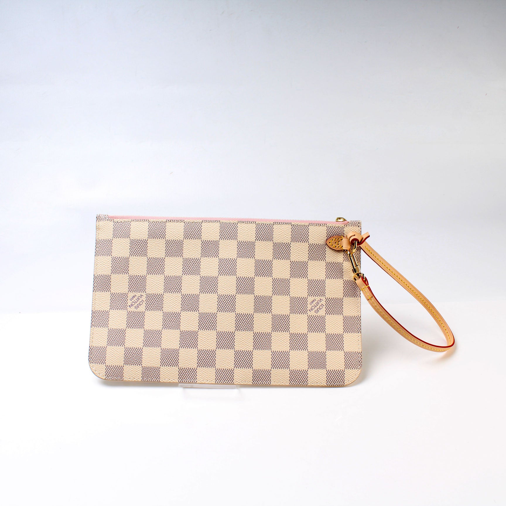 Pochette Only Damier Azur – Keeks Designer Handbags