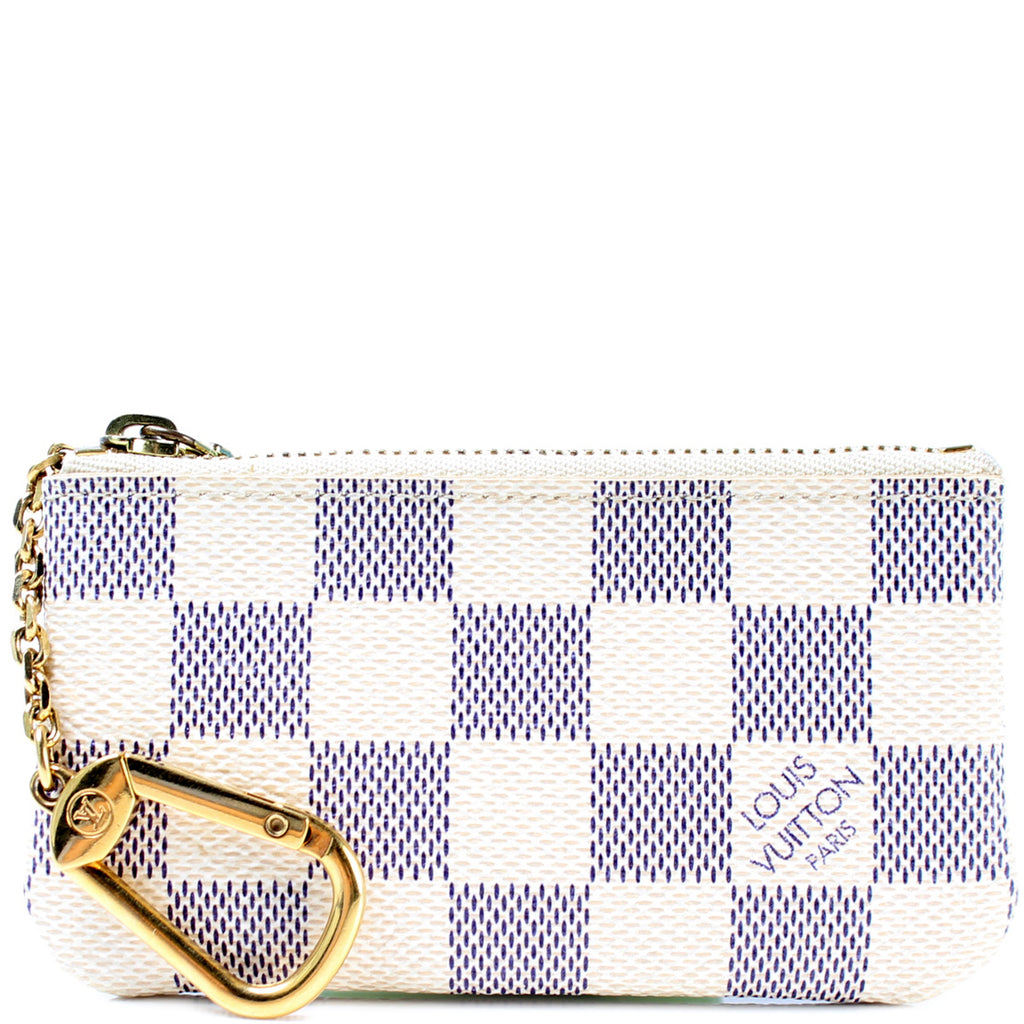 San Tur Solo Pochette Belt Wallet Damier Azur – Keeks Designer Handbags