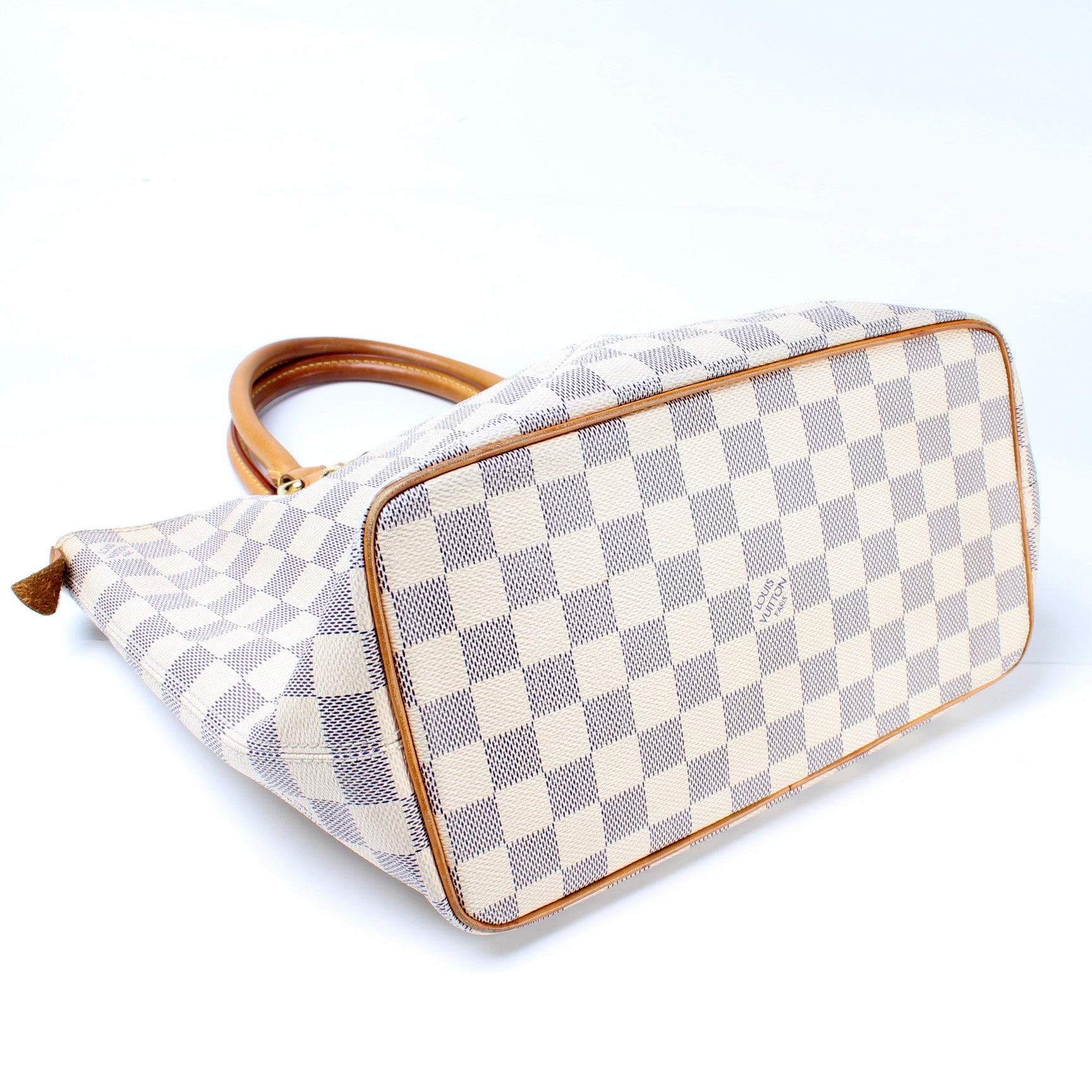 Saleya PM Damier Azur – Keeks Designer Handbags