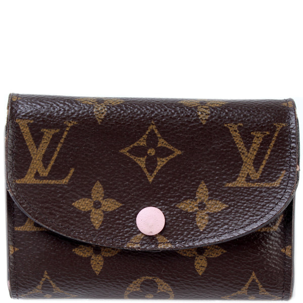 Louis Vuitton Coin purse and card holder Monogram Eclipse canvas