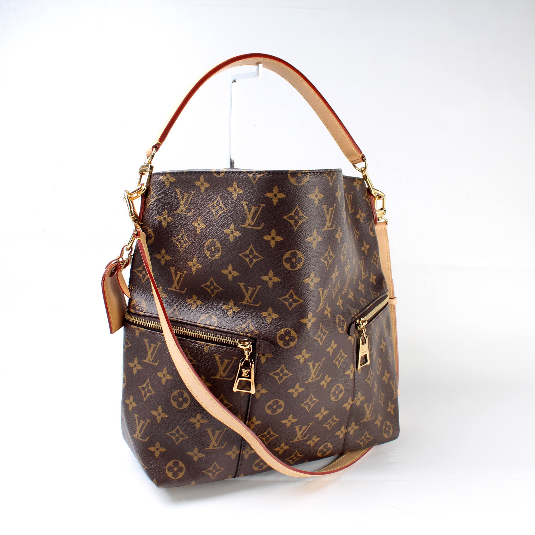 Pre-owned Louis Vuitton Melie In Brown