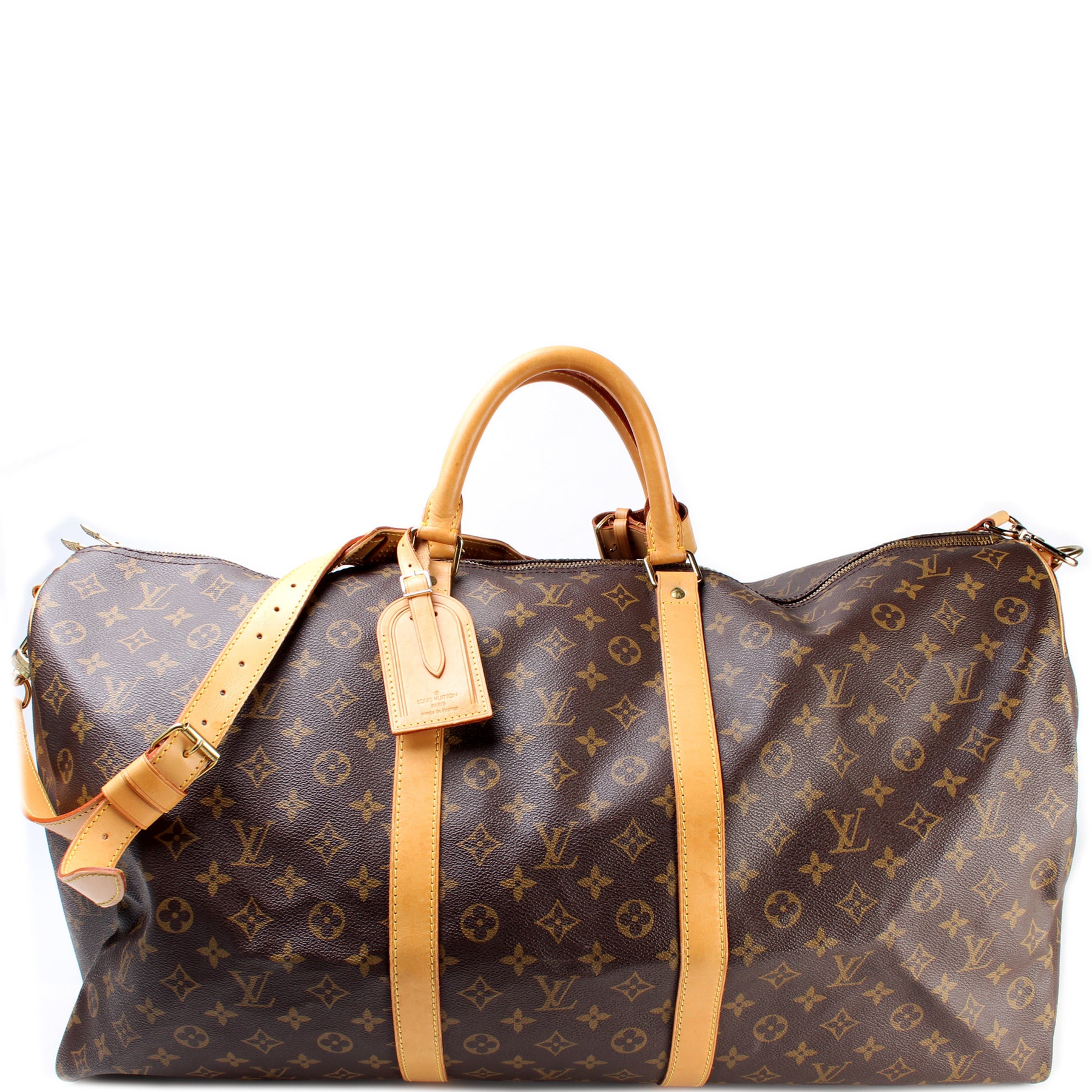 Monogram Canvas Keepall 60 Bandouliere (Authentic Pre-Owned) – The