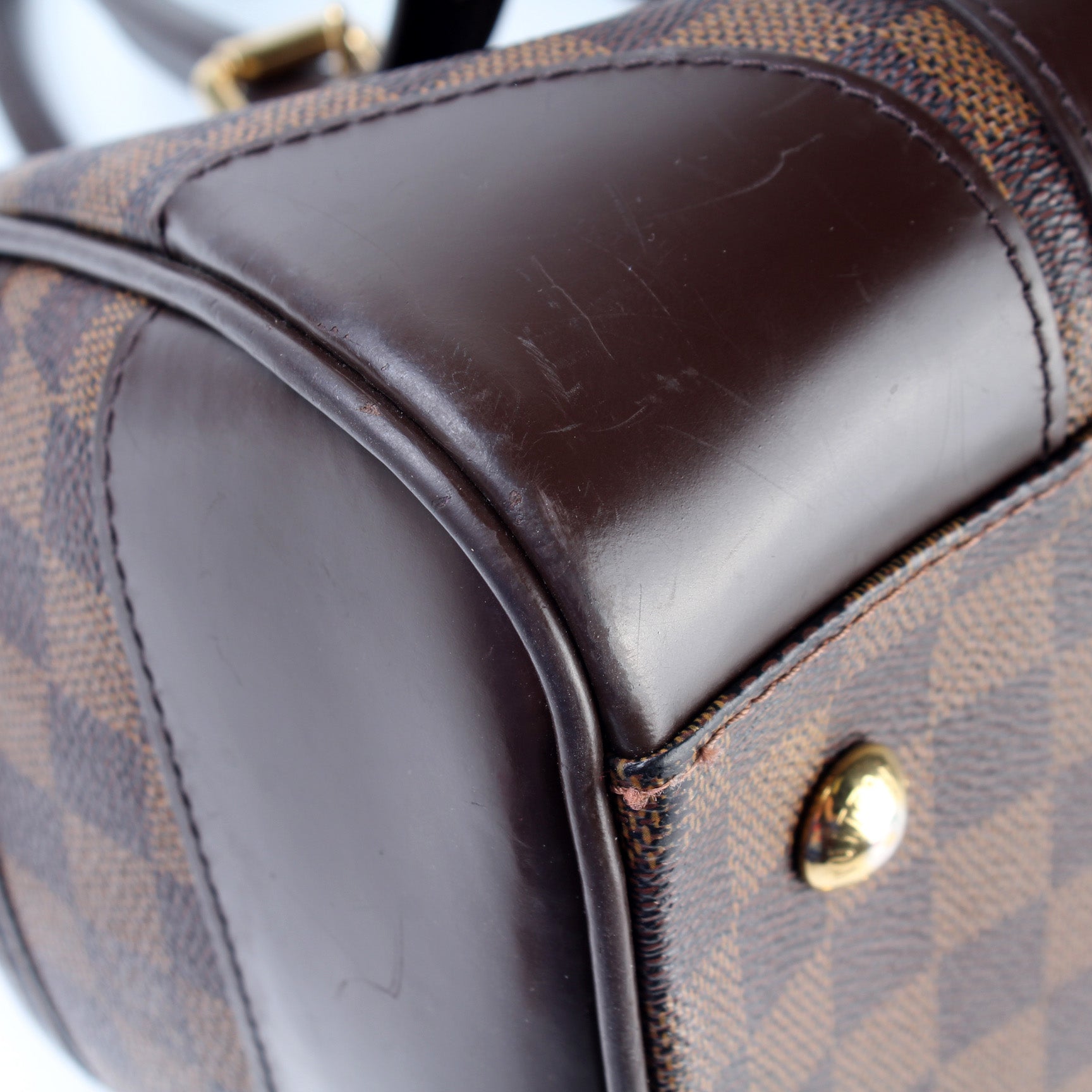 Jersey Damier Ebene Tote - Mary – Keeks Designer Handbags