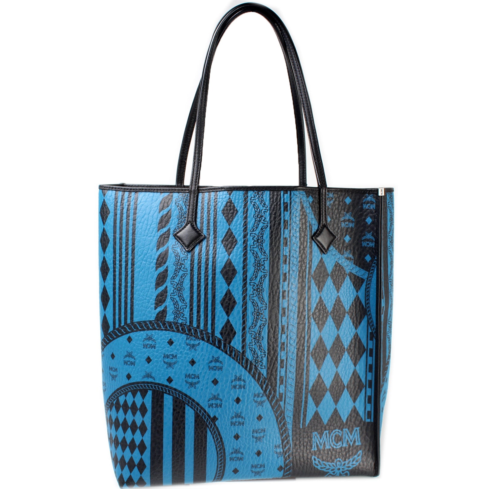 Kira Baroque Print Tote W/O Pouch – Keeks Designer Handbags