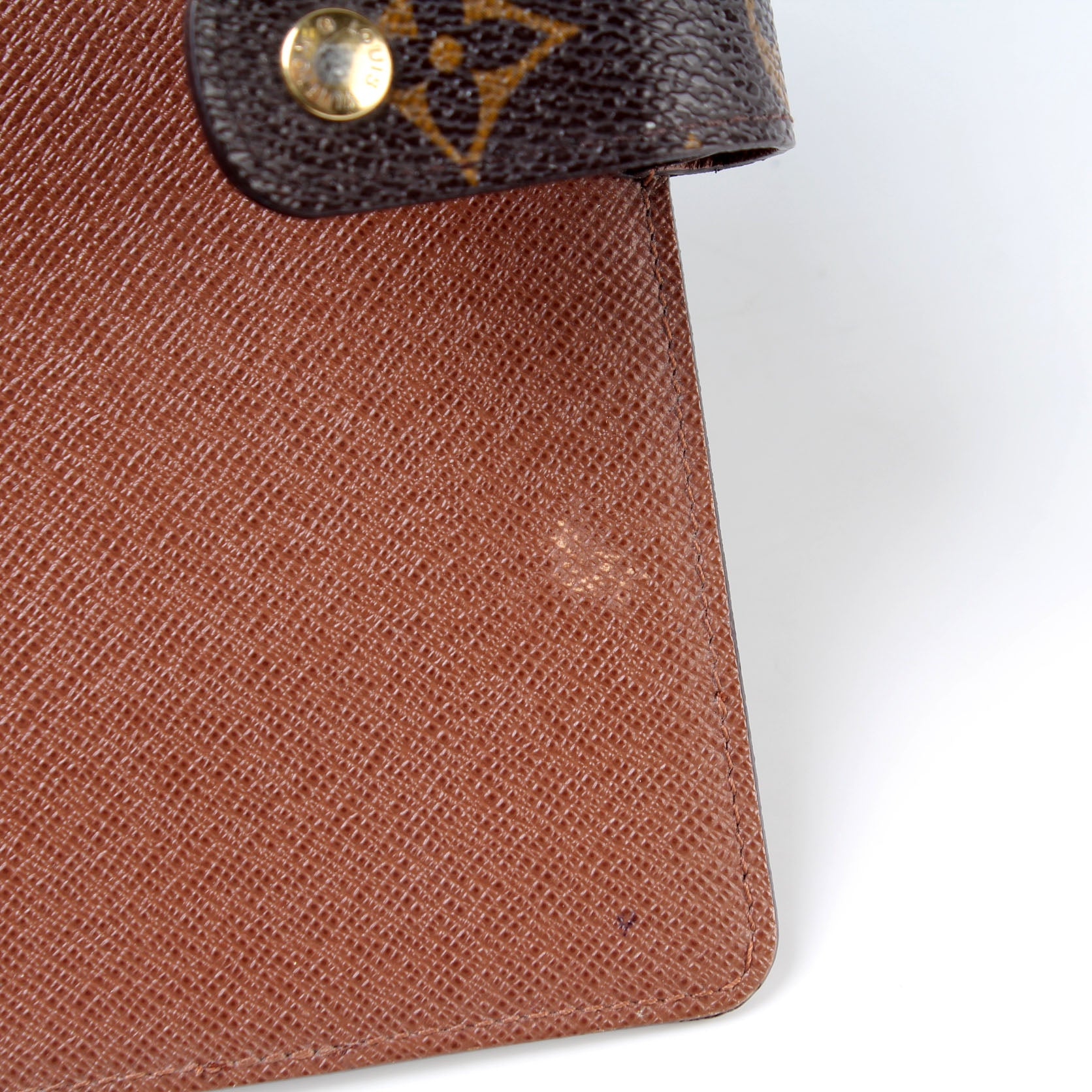 Agenda Medium Ring Monogram – Keeks Designer Handbags