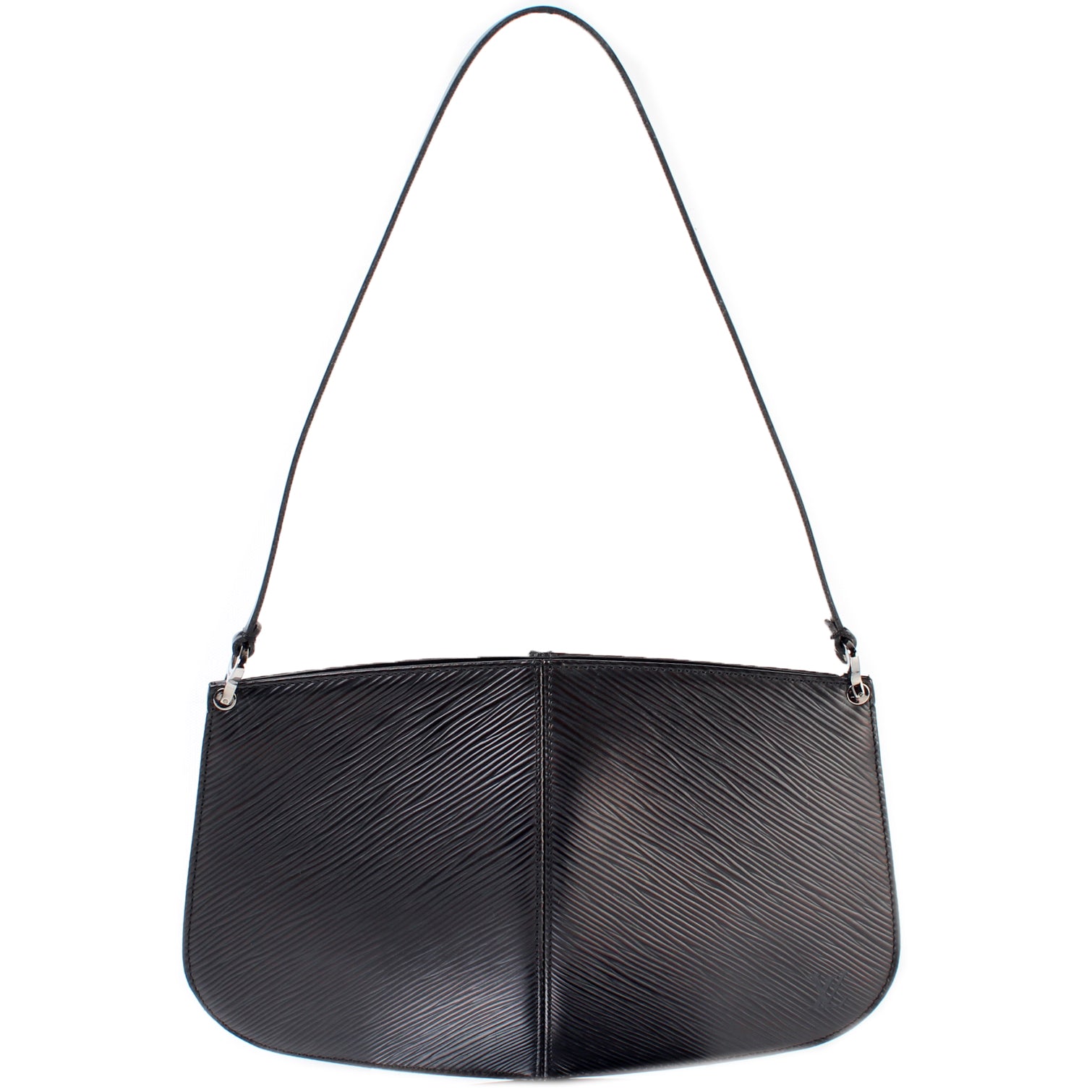 Authentic Louis Vuitton Demi Lune Epi leather Pochette bag