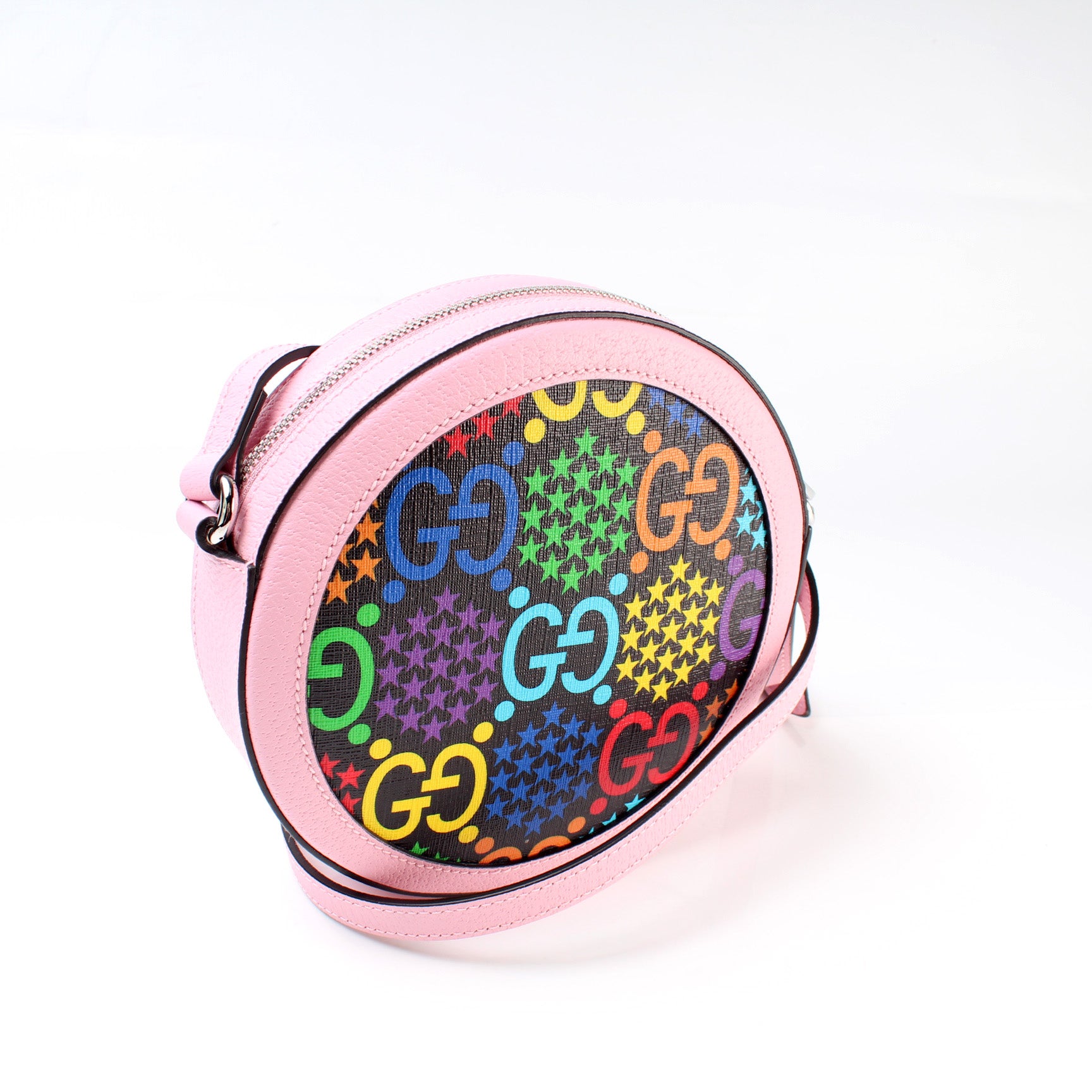 GUCCI GG Psychedelic Round Shoulder Bag