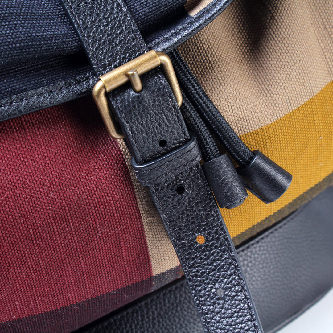 Drifton Backpack Color Block Mega Check