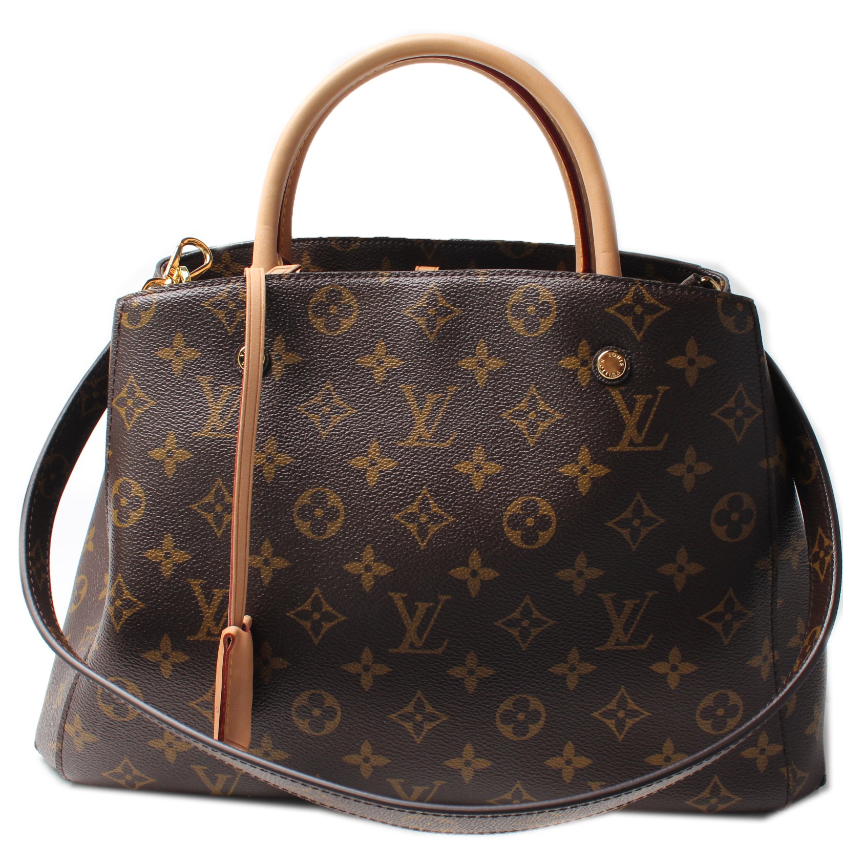 Louis Vuitton Monogram Montaigne MM - Brown Totes, Handbags