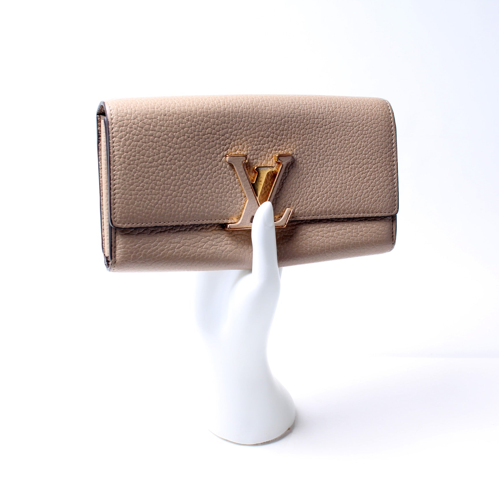 Capucines Wallet Large – Keeks Designer Handbags