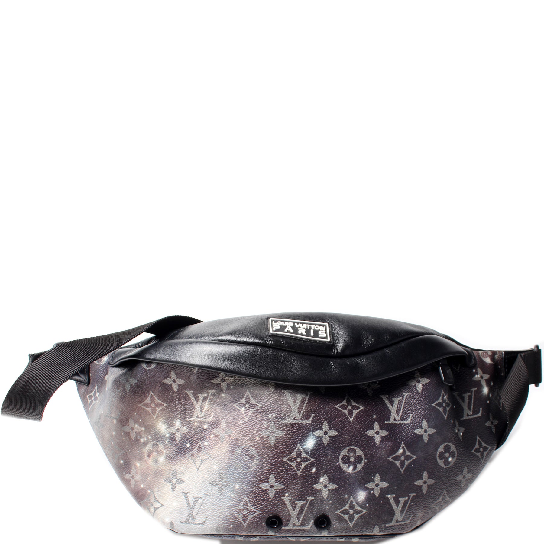LOUIS VUITTON Monogram Galaxy Discovery Bum Bag Shoulder Bag Black