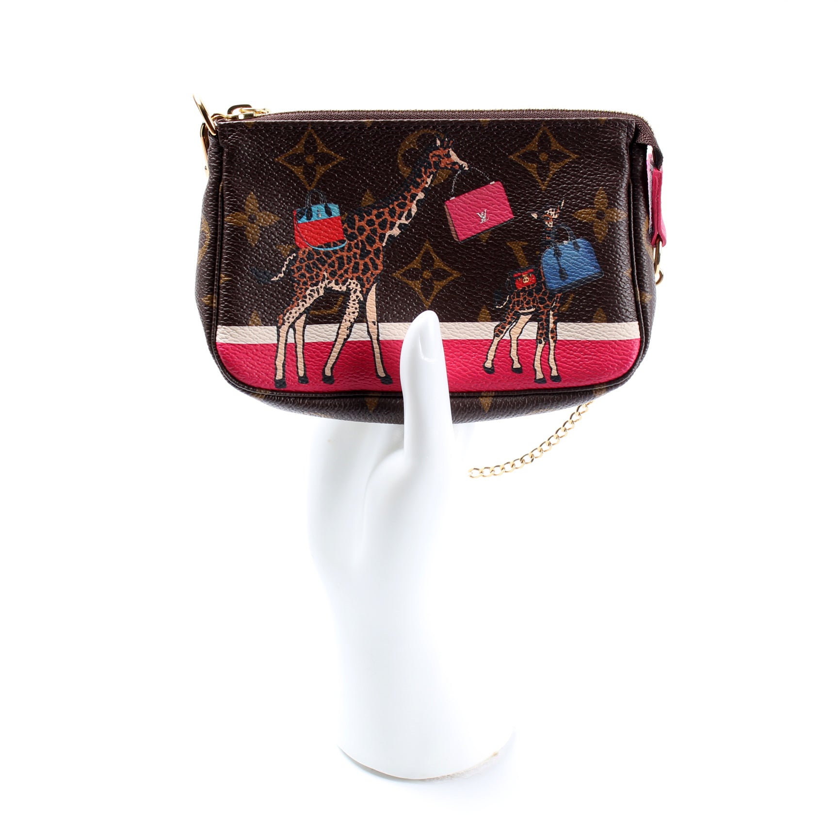 Pochette Accessoires Mini 2014 Christmas Animation Monogram – Keeks  Designer Handbags