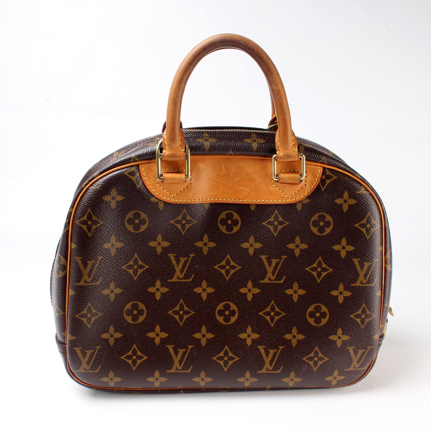 Louis Vuitton, Bags, Louis Vuitton Trouville In Brown Monogram Canvas