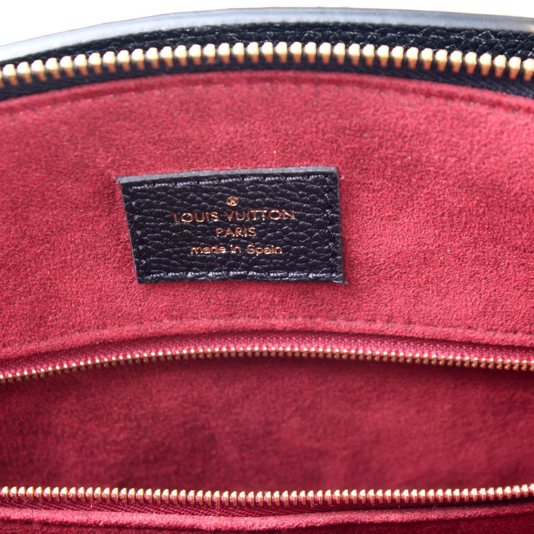 Louis Vuitton Turtledove Giant Empriente Leather MM Grand Palais Handb – On  Que Style