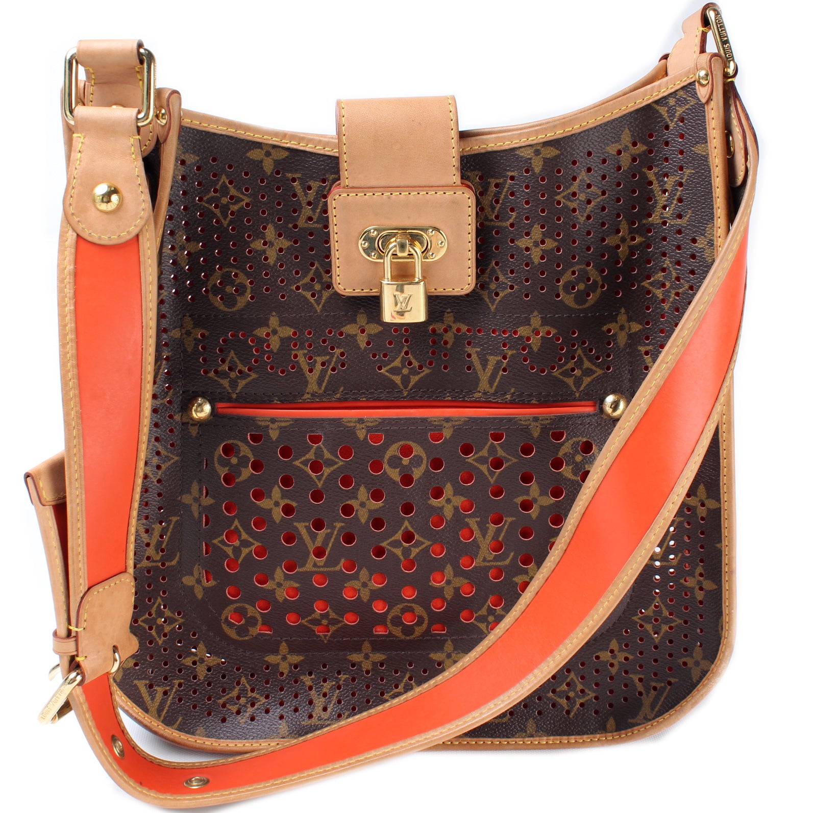 vuitton monogram perforated musette