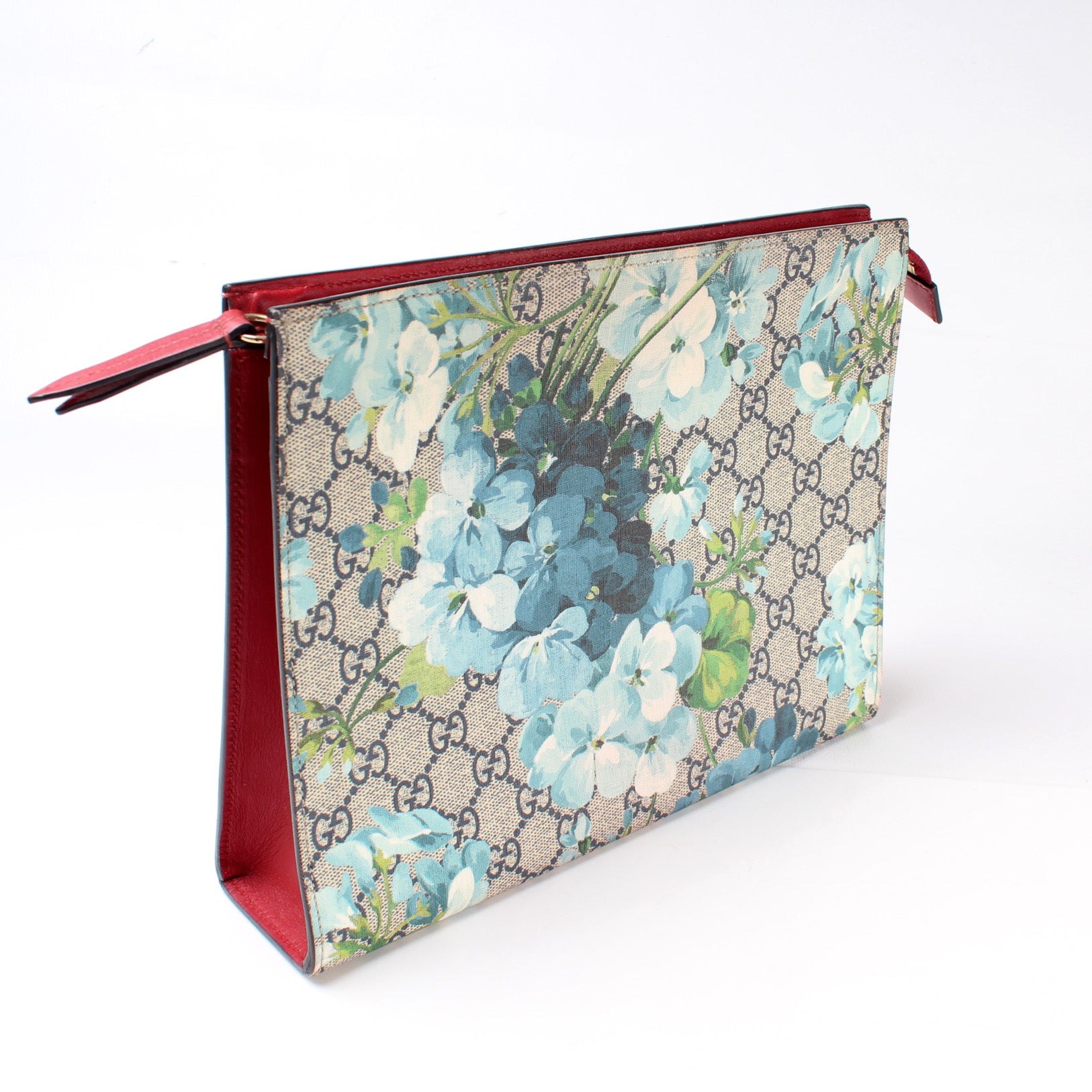 Gucci Gg Blooms Printed Clutch