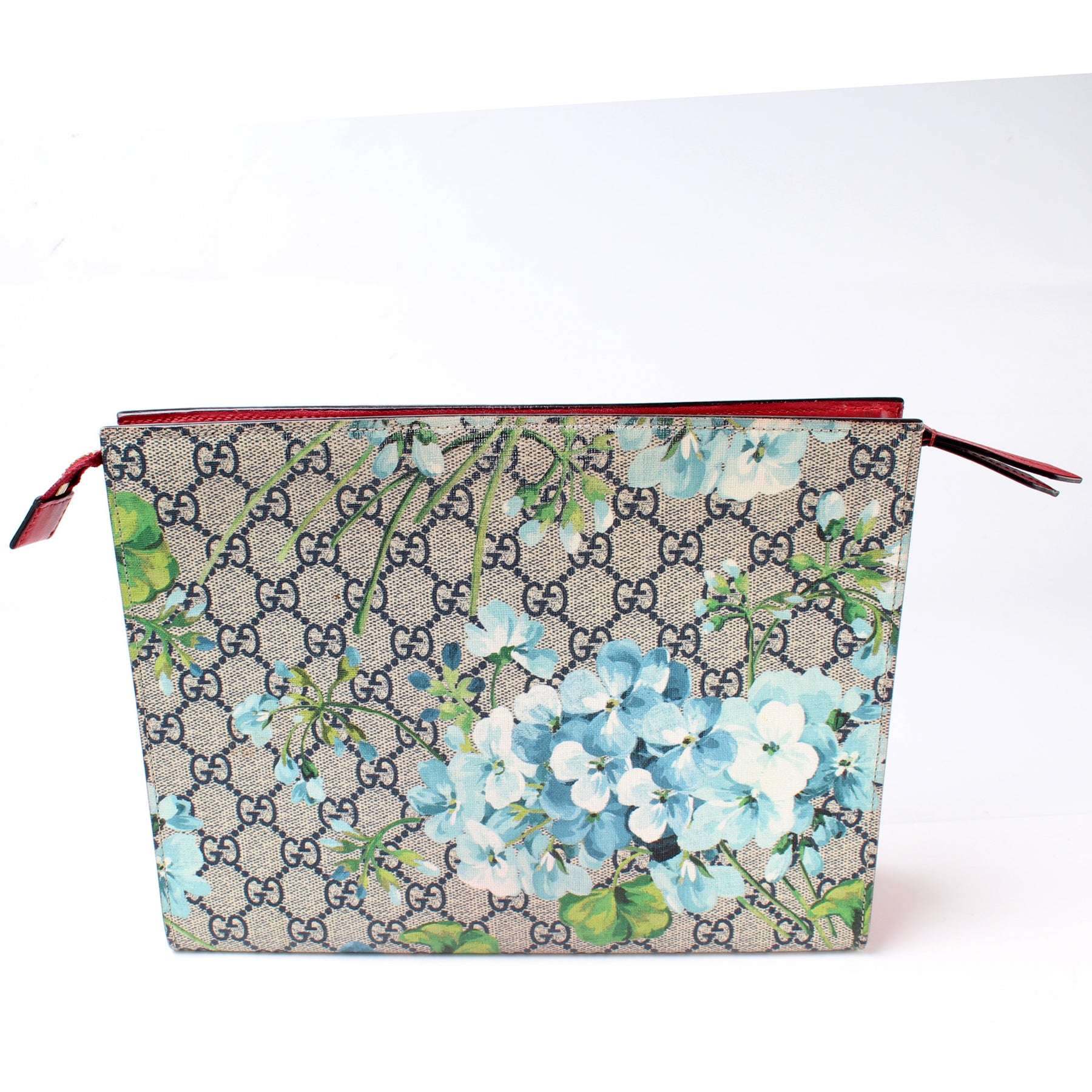 Gucci 430268 Large Gg Supreme Blooms Clutch