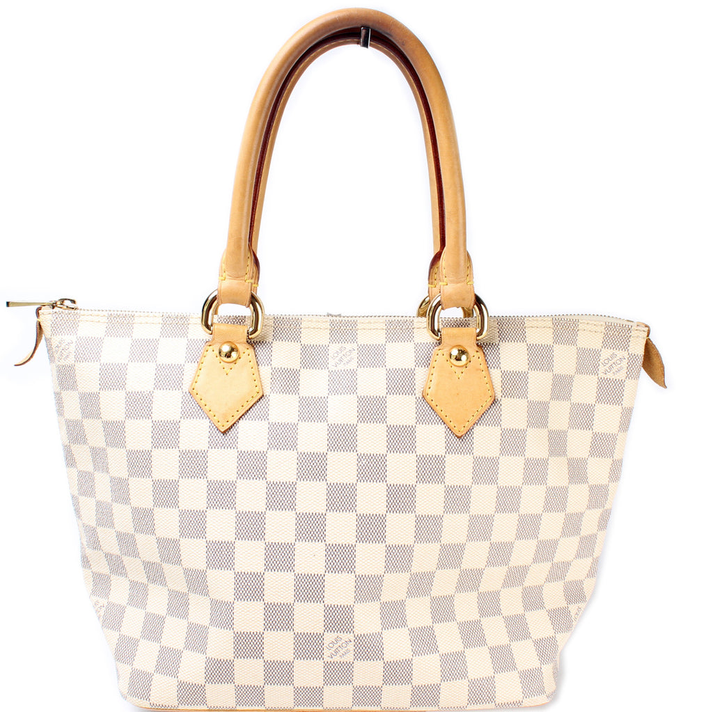 Saleya PM Damier Azur – Keeks Designer Handbags