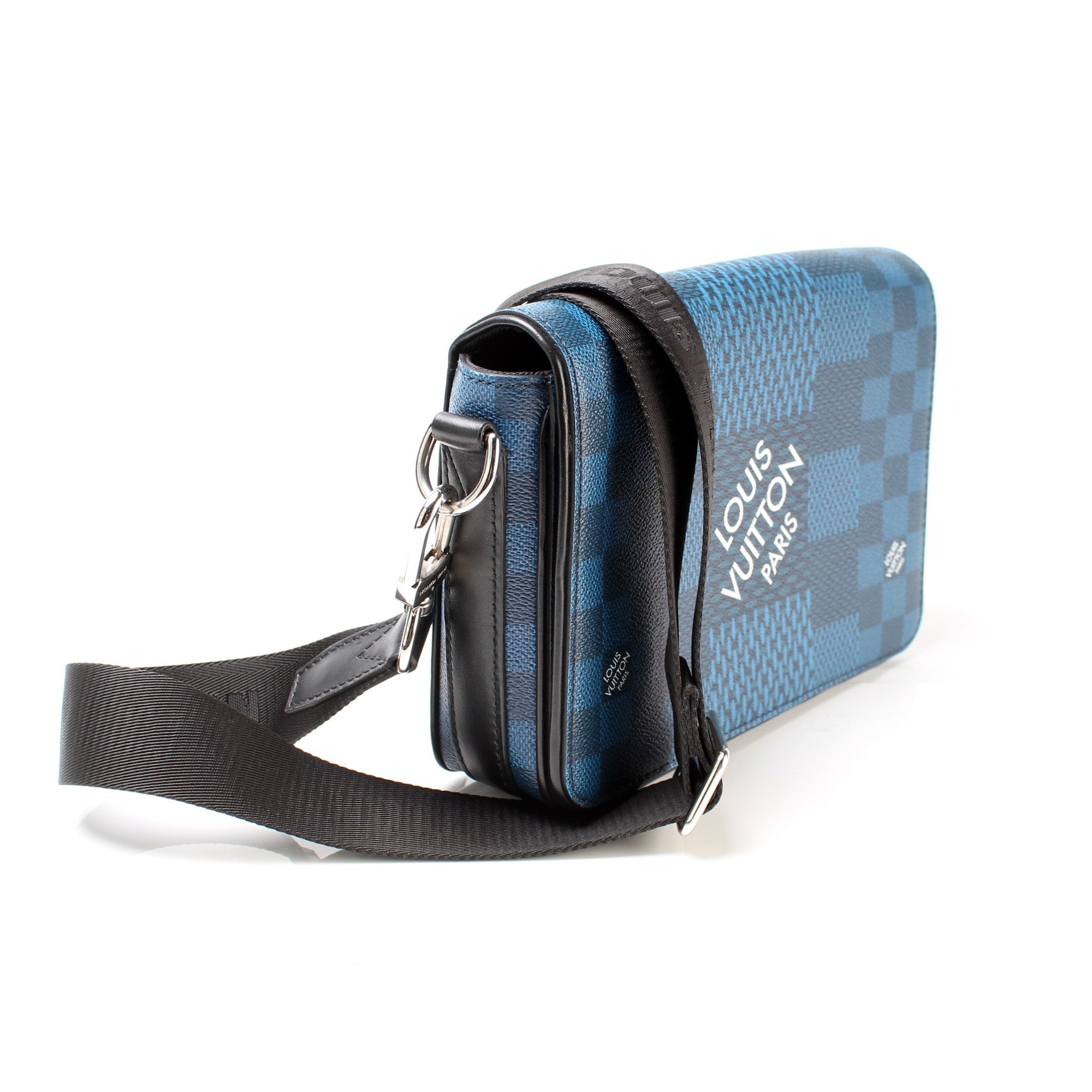 Studio Messenger Cobalt 3d – Keeks Designer Handbags