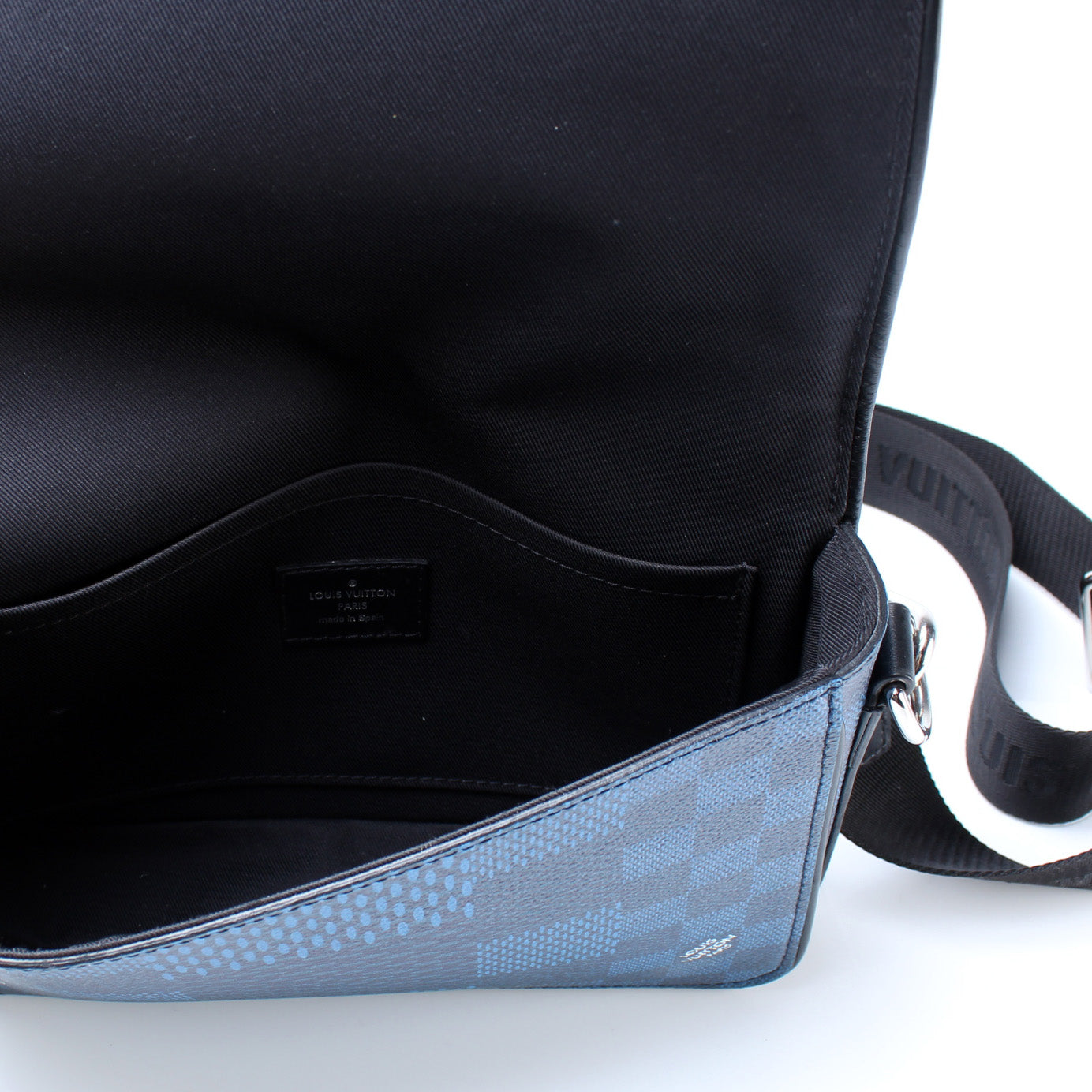 Studio Messenger Cobalt 3d – Keeks Designer Handbags