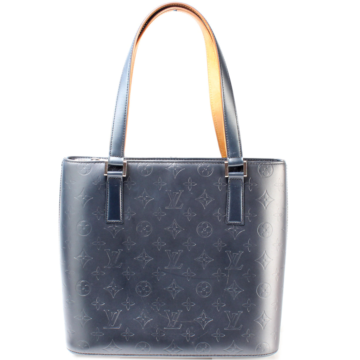 Stockton Monogram Mat Leather – Keeks Designer Handbags