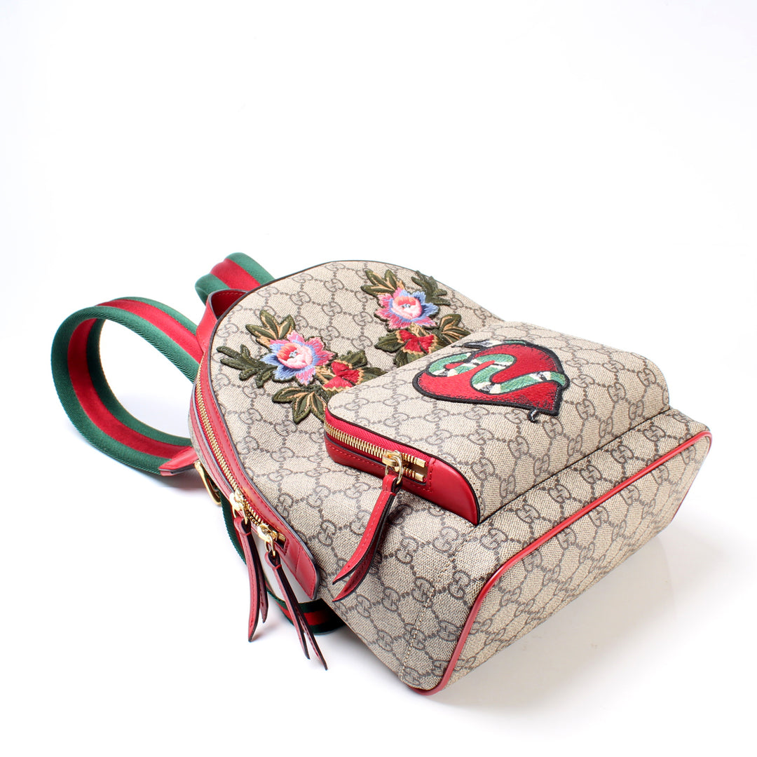 427042 GG Supreme Embroidered Backpack