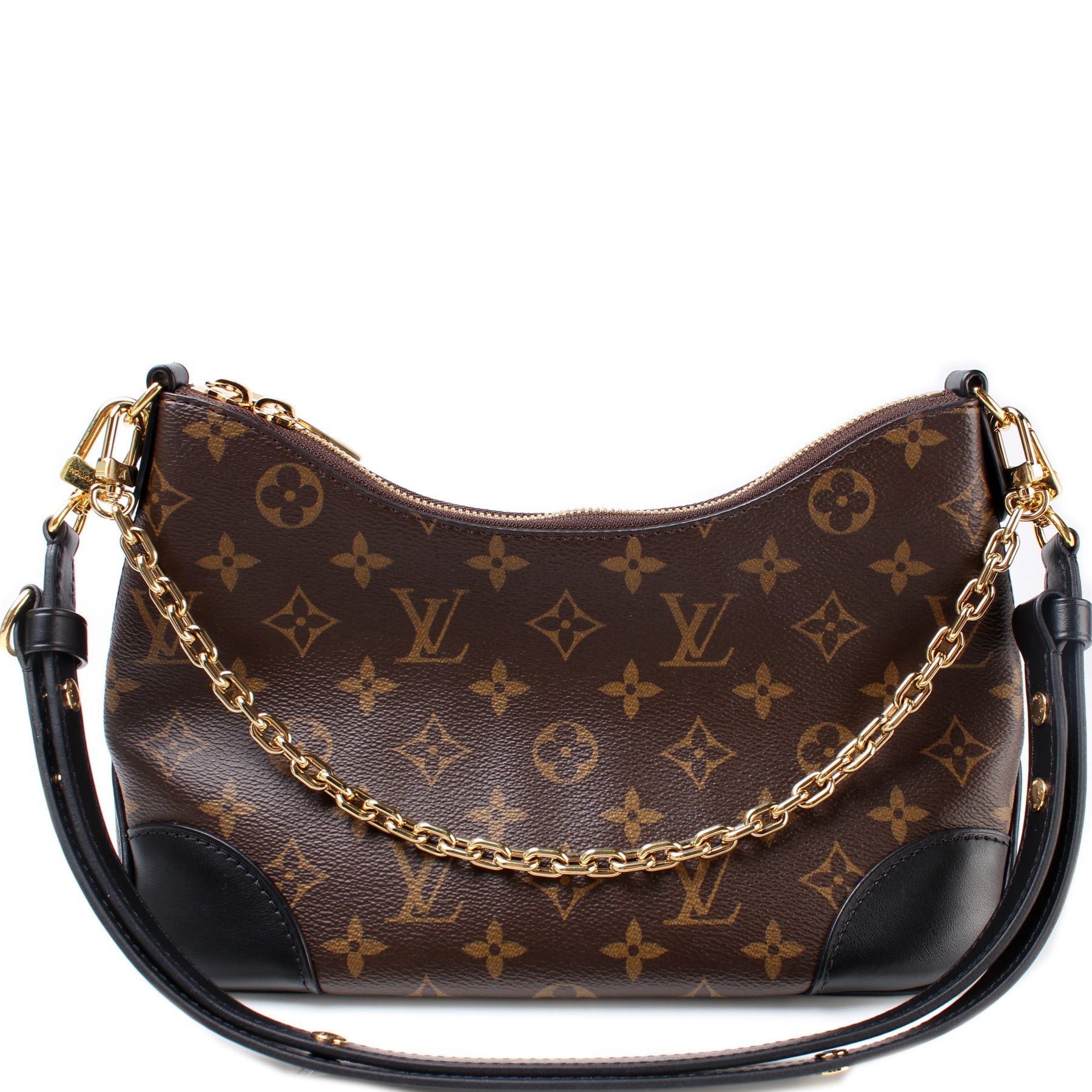 Louis Vuitton - Authenticated Boulogne Handbag - Leather Brown For Woman, Very Good condition