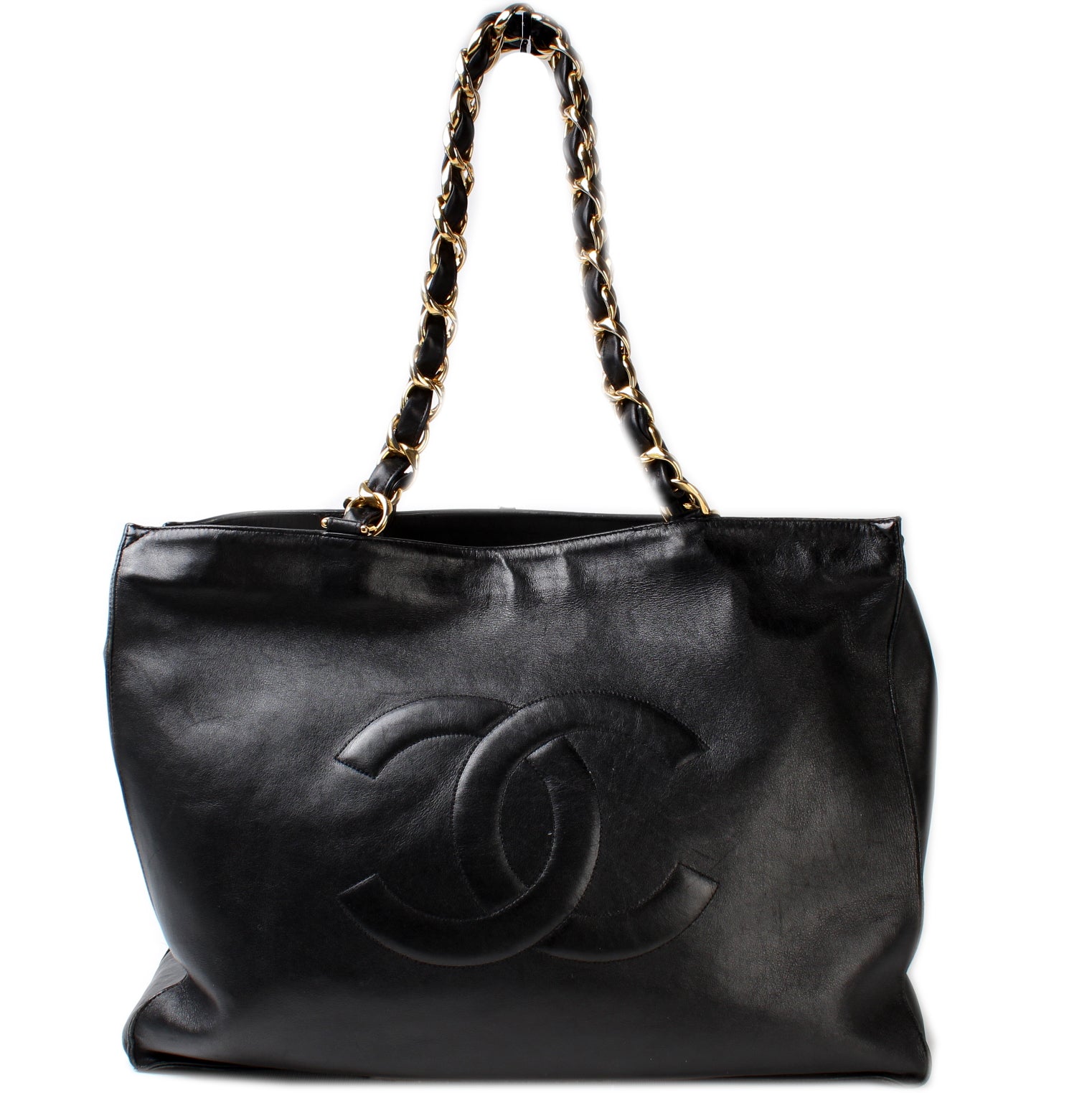 Timeless CC Soft Shopping Tote Caviar – Keeks Designer Handbags
