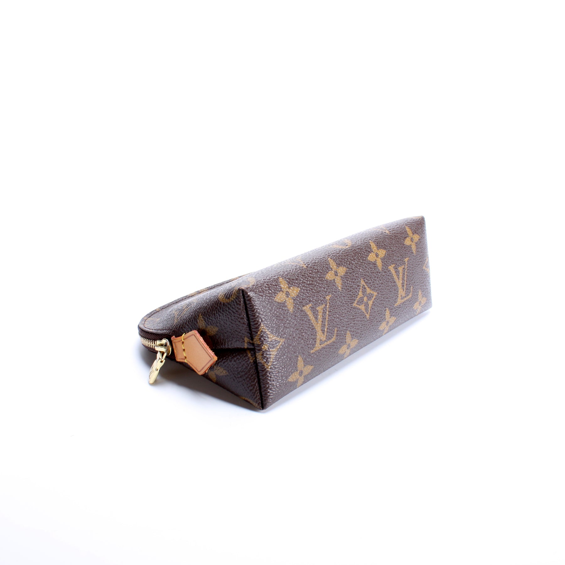 Louis Vuitton Monogram Trousse Ronde Pencil Case - Brown Cosmetic