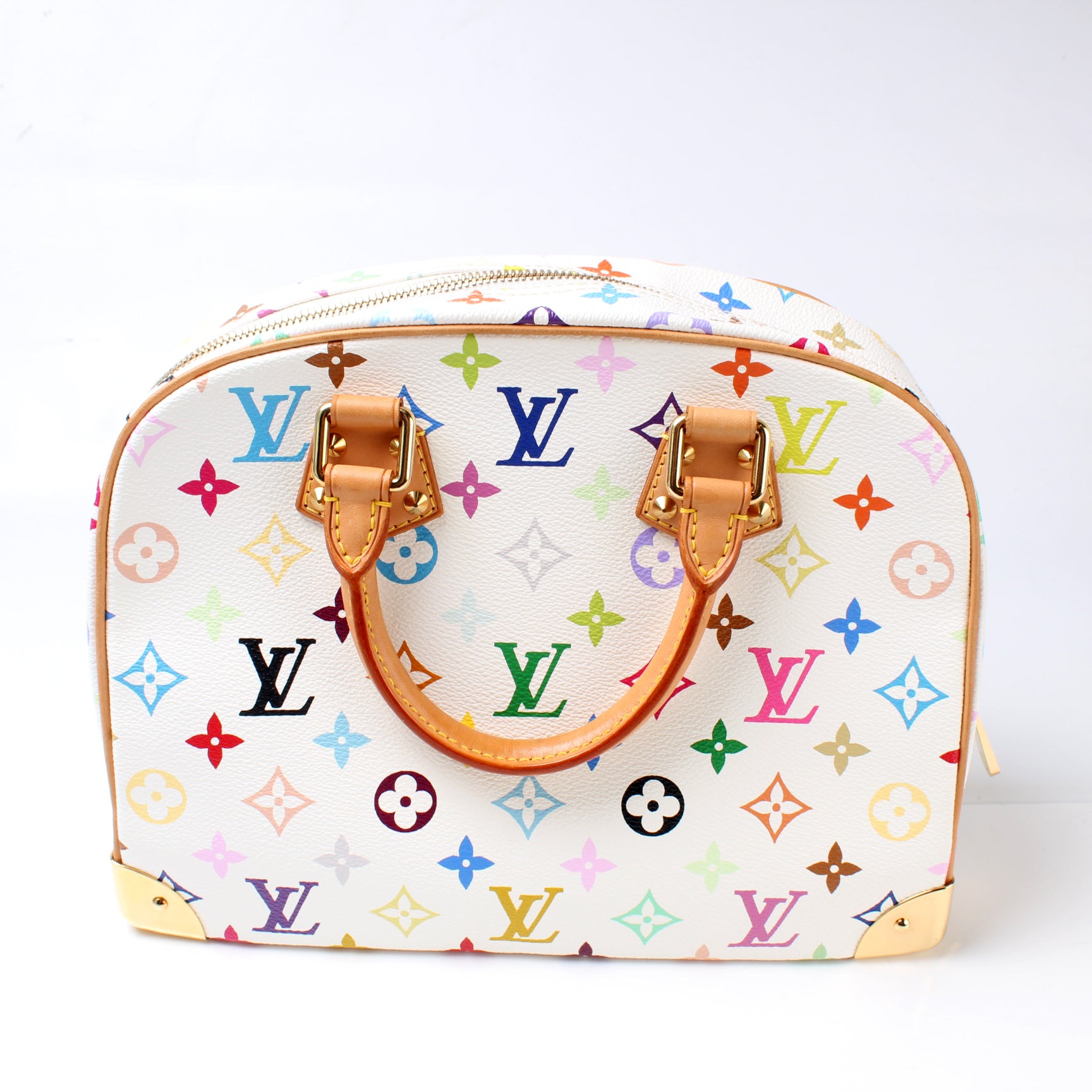 Louis Vuitton, Bags, Louis Vuitton Multi Color Trouville Whites
