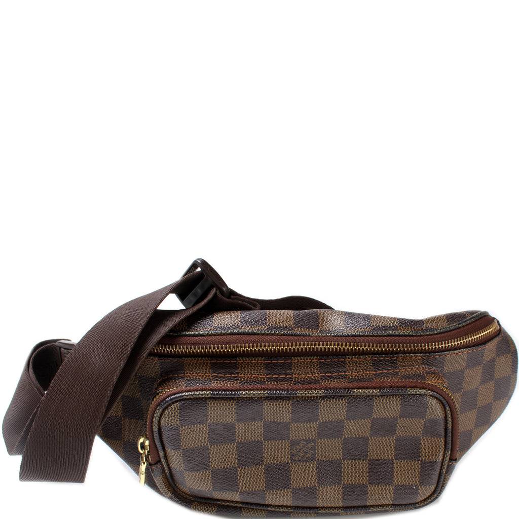 Louis Vuitton Melville Waist Bumbag, Damier Ebene, Preowned in Box