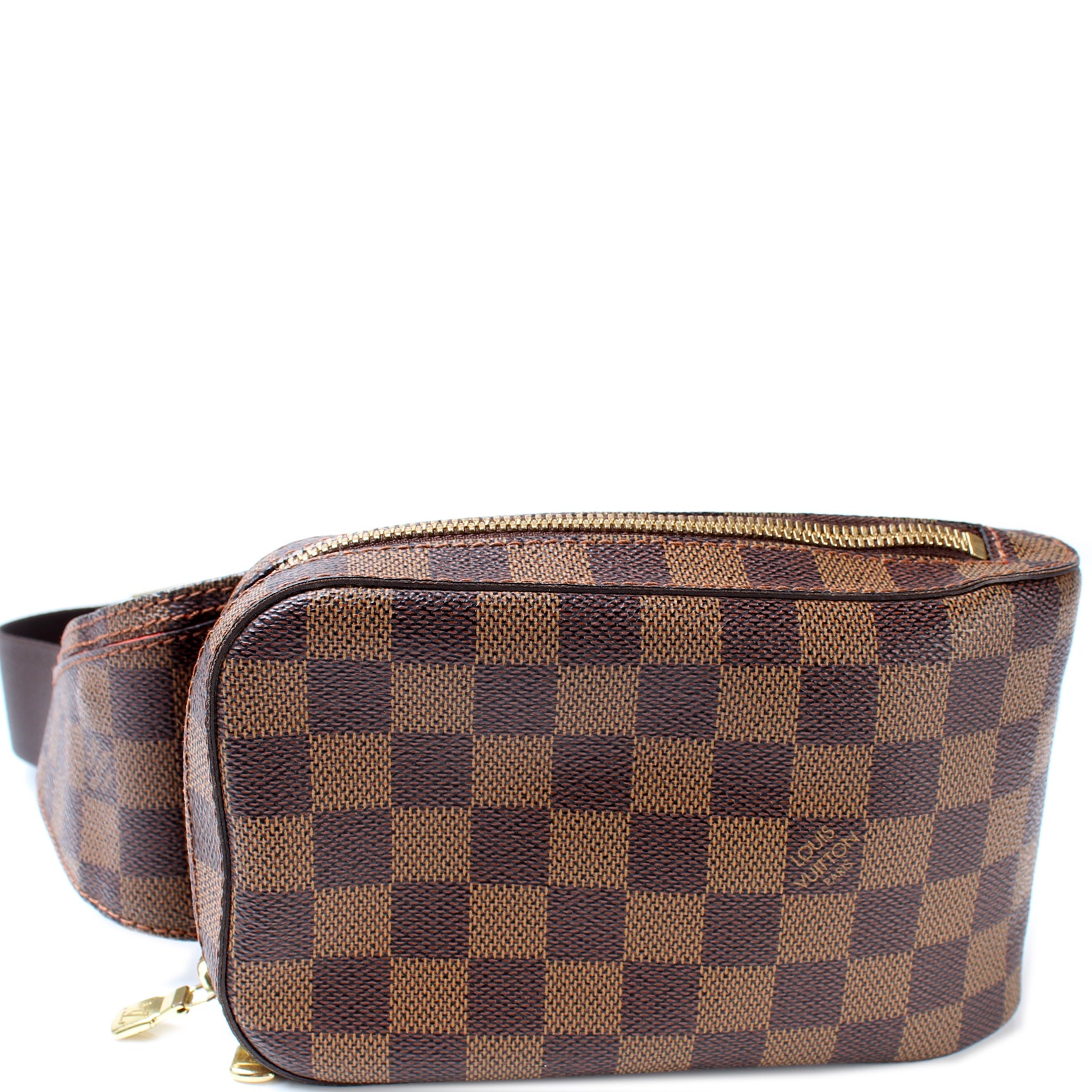 Louis Vuitton, Bags, Louis Vuitton Geronimos Damier Ebene Crossbody Bum  Bag Fanny Men Authentic