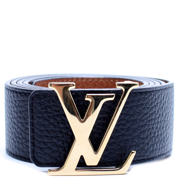 Louis Vuitton Calfskin Reversible Initiales 40mm Belt - Size 44
