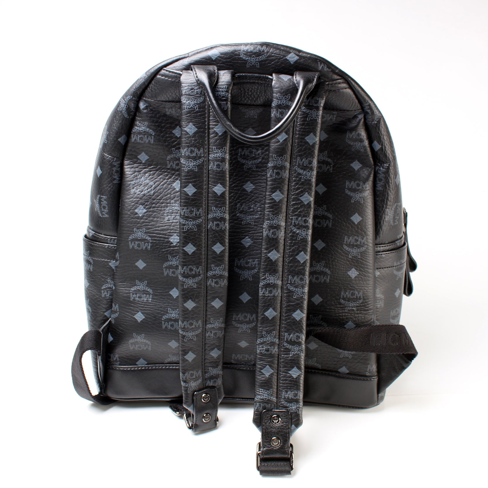 Mcm Stark Medium Leather Backpack