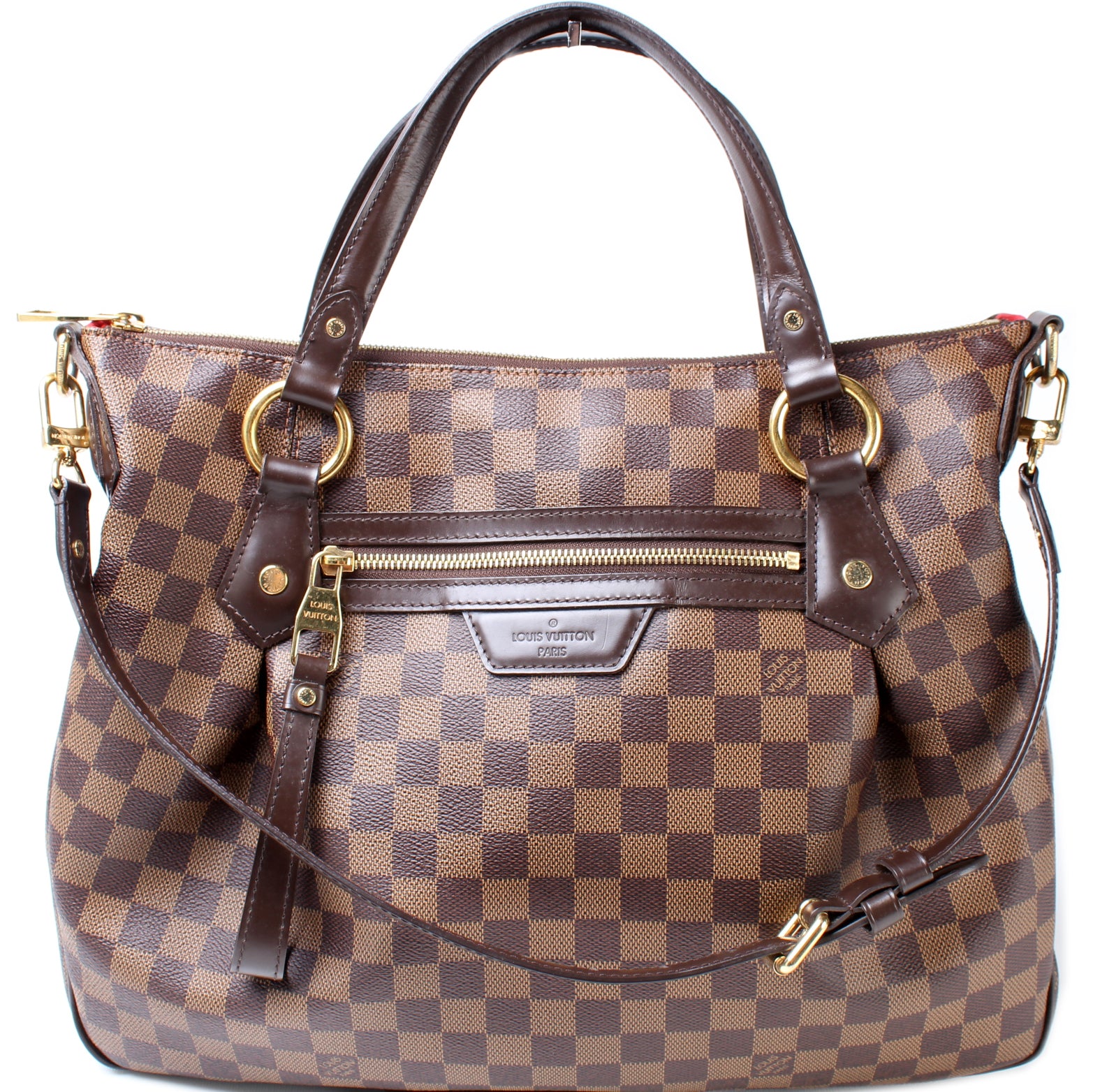 Louis Vuitton Damier Ebene Evora MM Shoulder Bag or Satchel - A World Of  Goods For You, LLC
