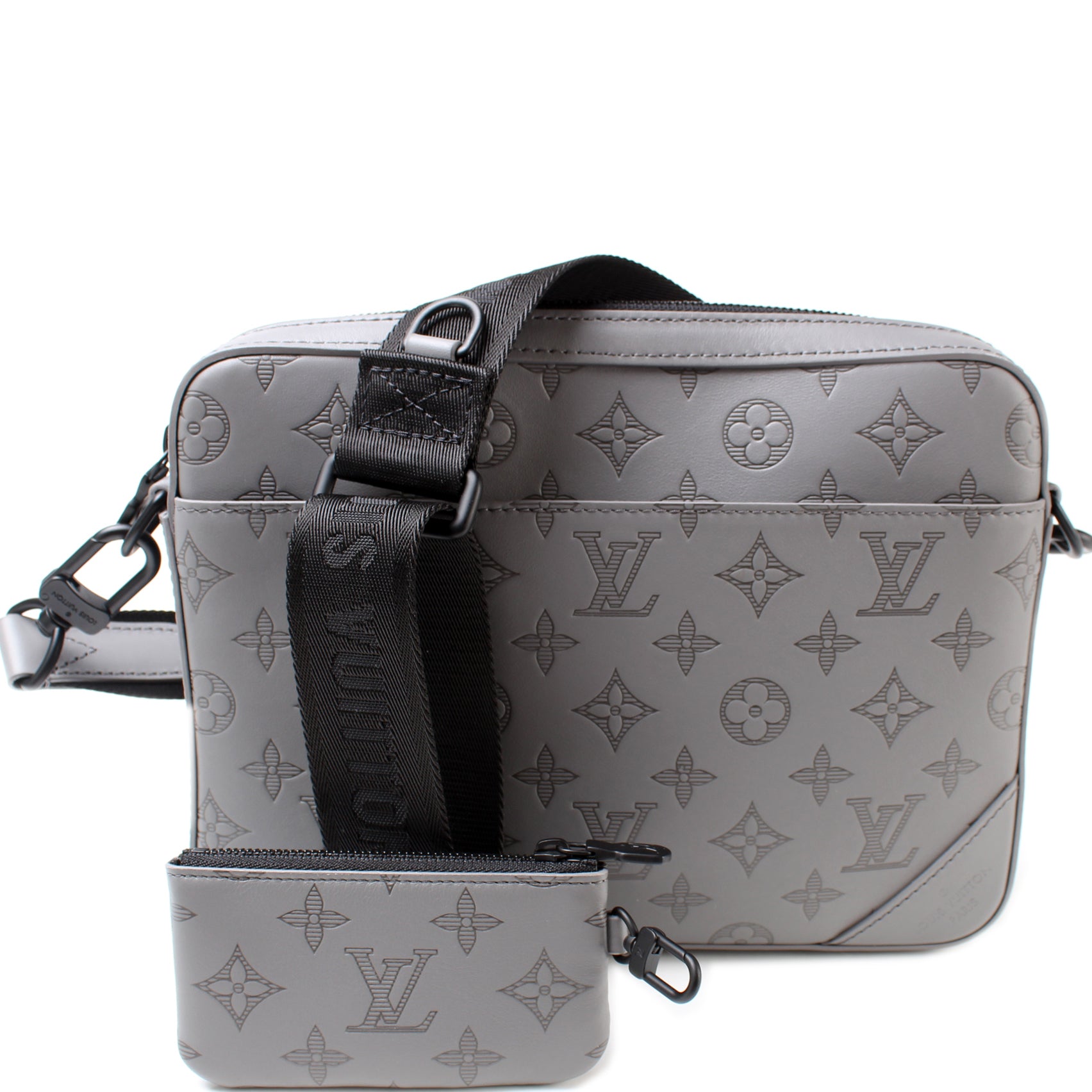 Review Louis Vuitton Duo Sling bag in black 