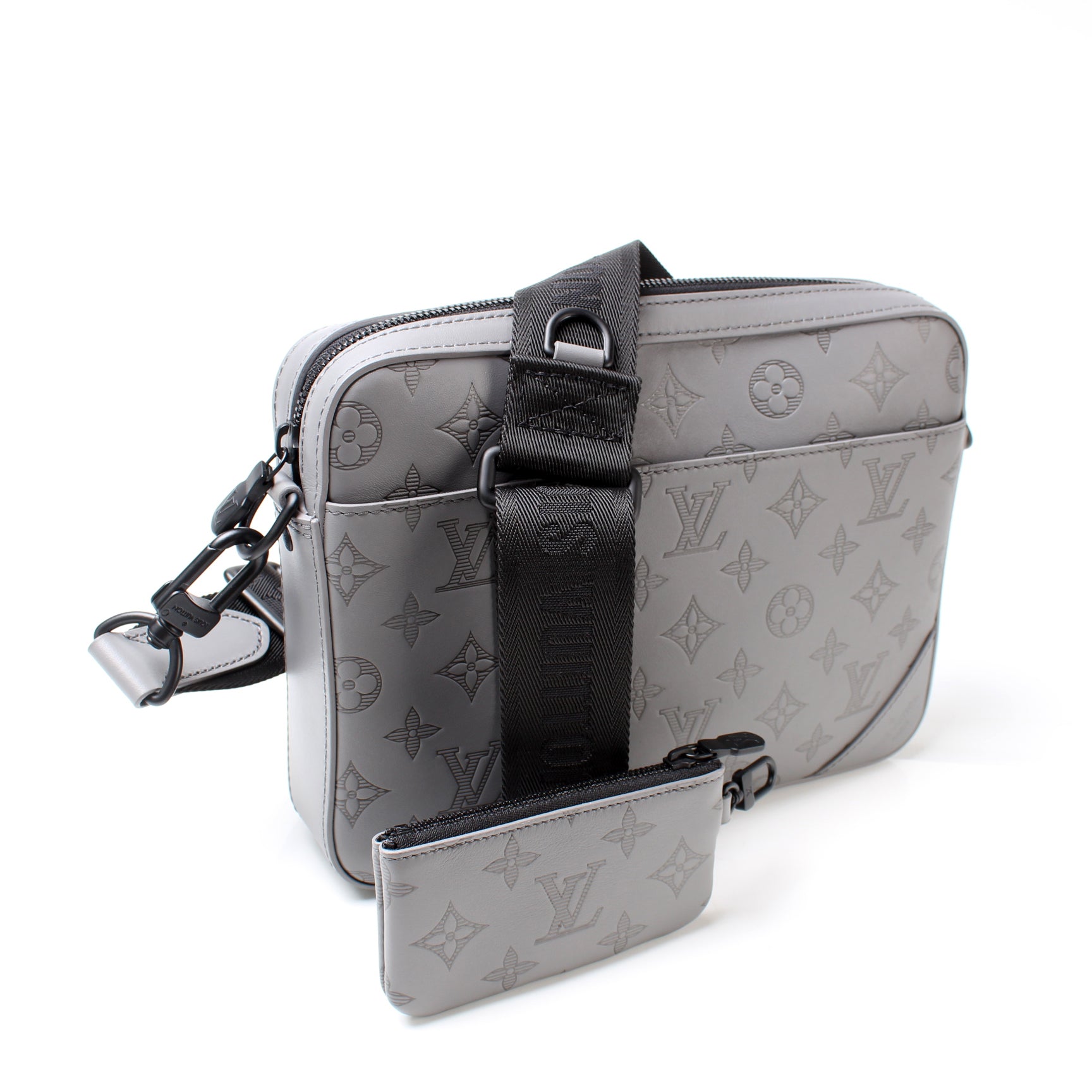 Louis Vuitton Monogram Shadow Leather Duo Messenger Bag - Yoogi's Closet