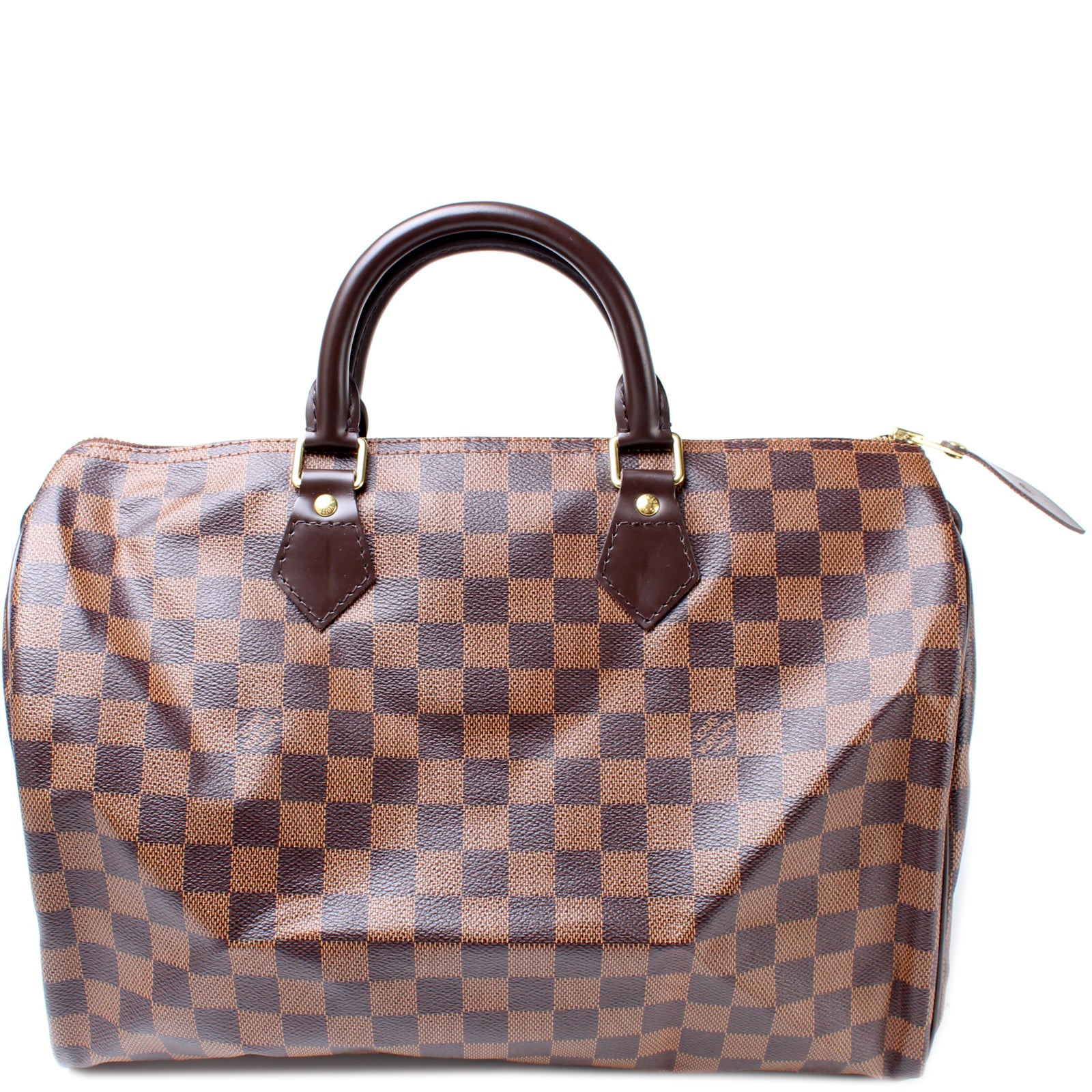 Speedy 35 Damier Ebene – Keeks Designer Handbags